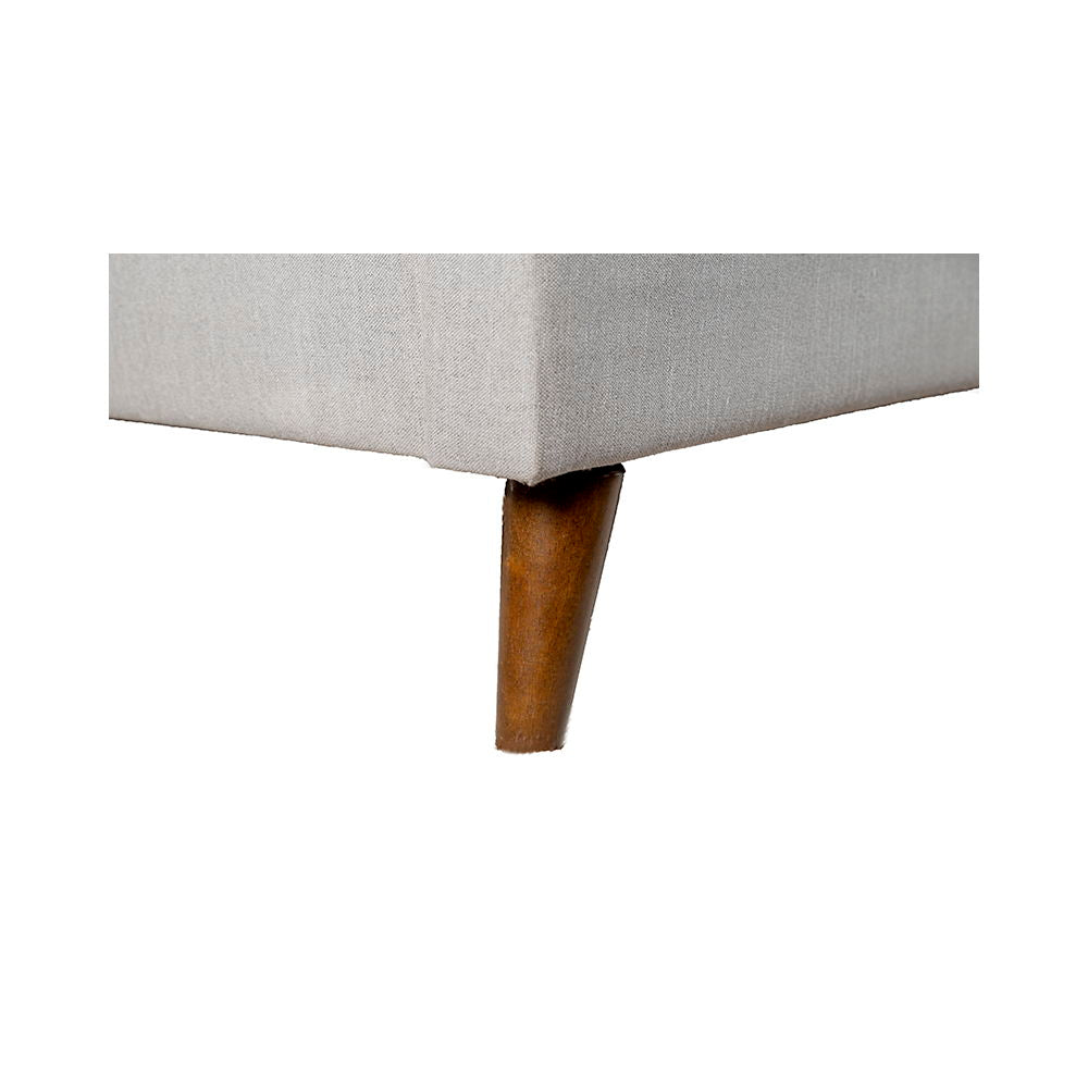 Rachel - Upholstered Bed In A Box With 2 Nightstands