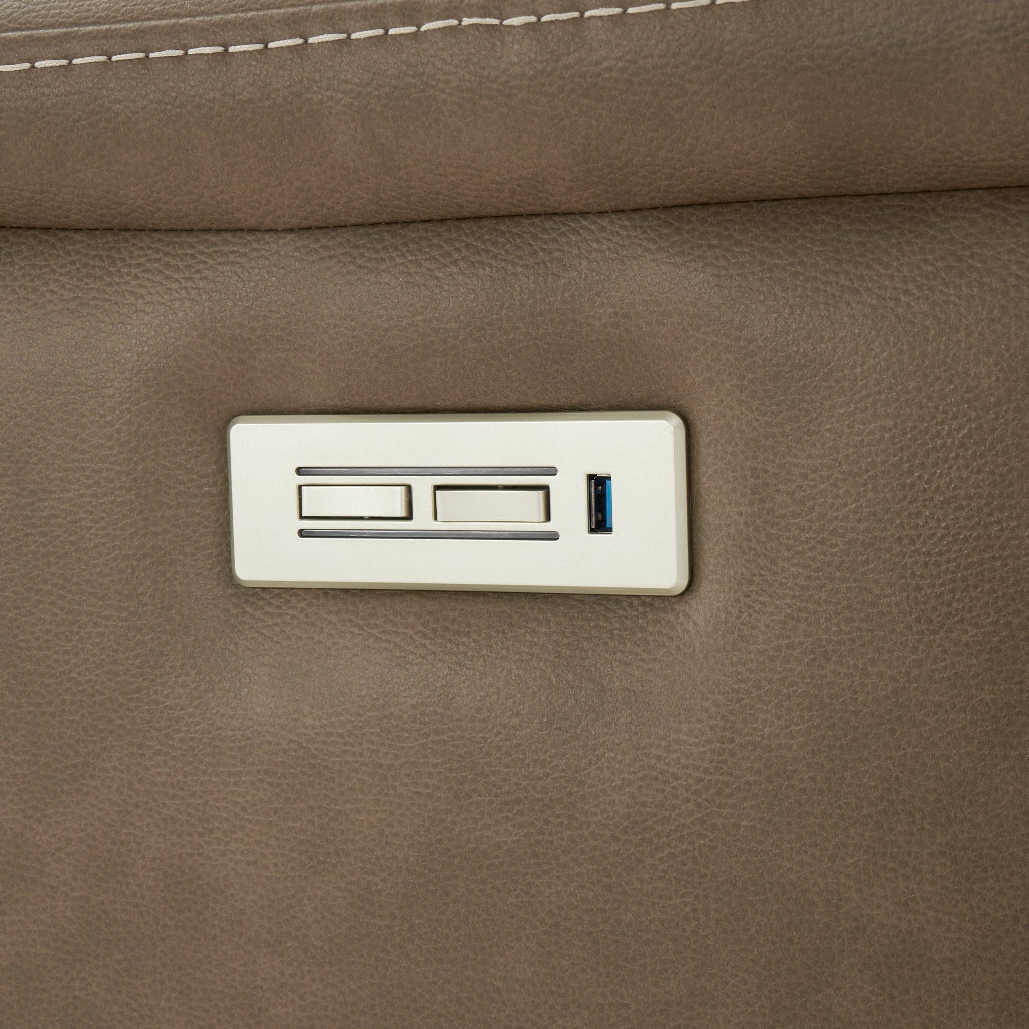 Adelaide - Dual Power, Zero Gravity Recliner - Brown