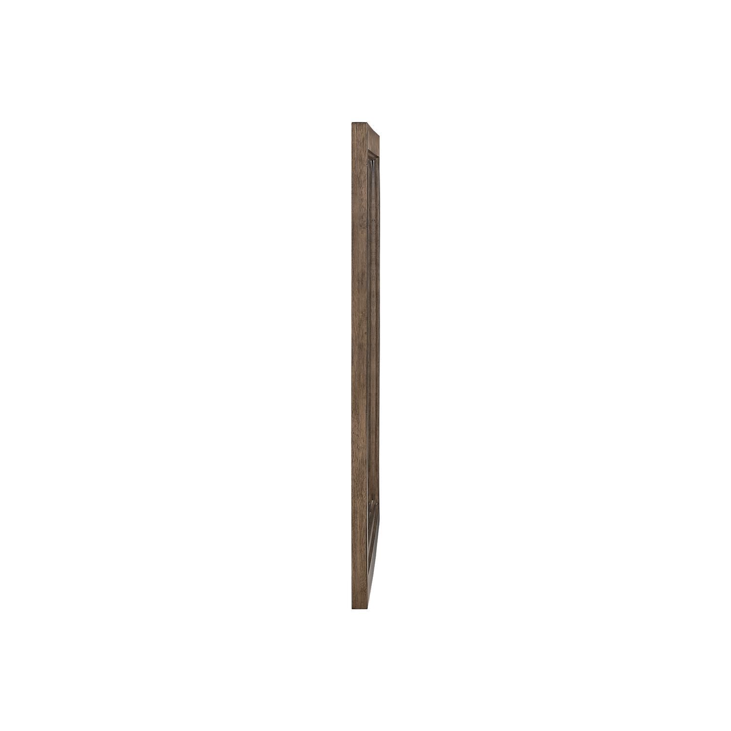 Shaker Lakes - Landscape Mirror - Brown
