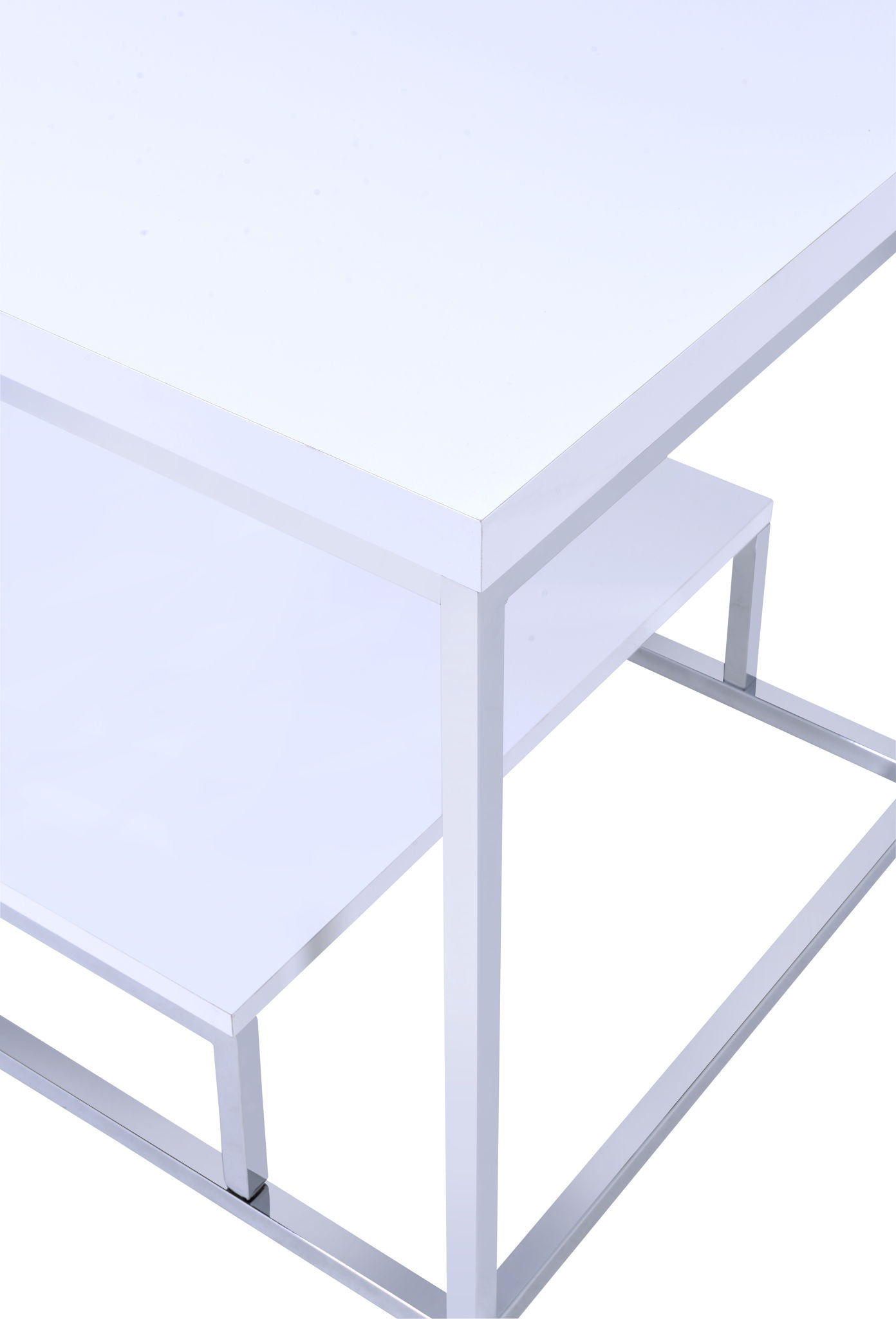 Lucia - 3 Piece Table Set - White
