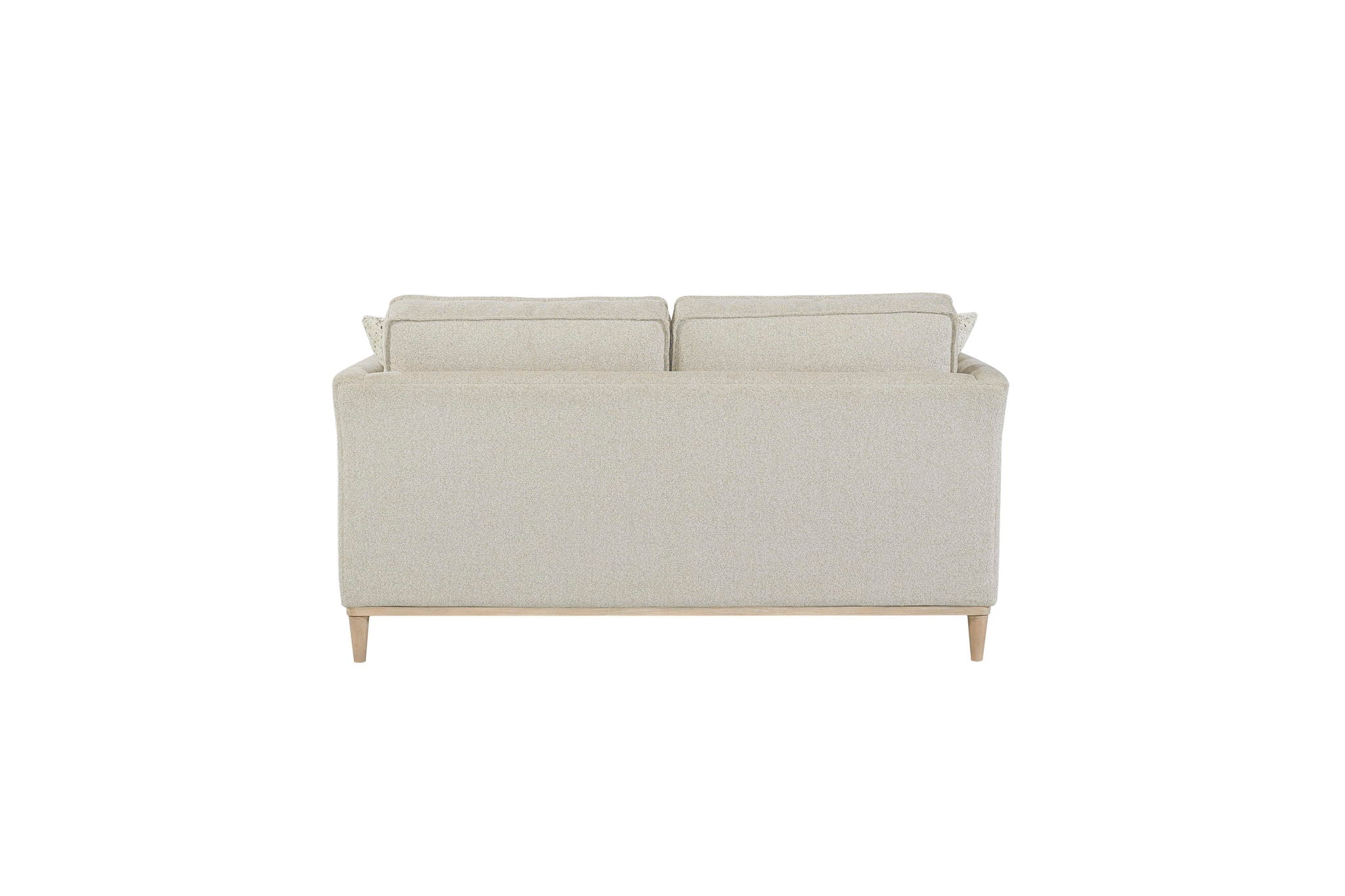 Citrus Heights - Loveseat With 2 Pillows - Pearl Silver