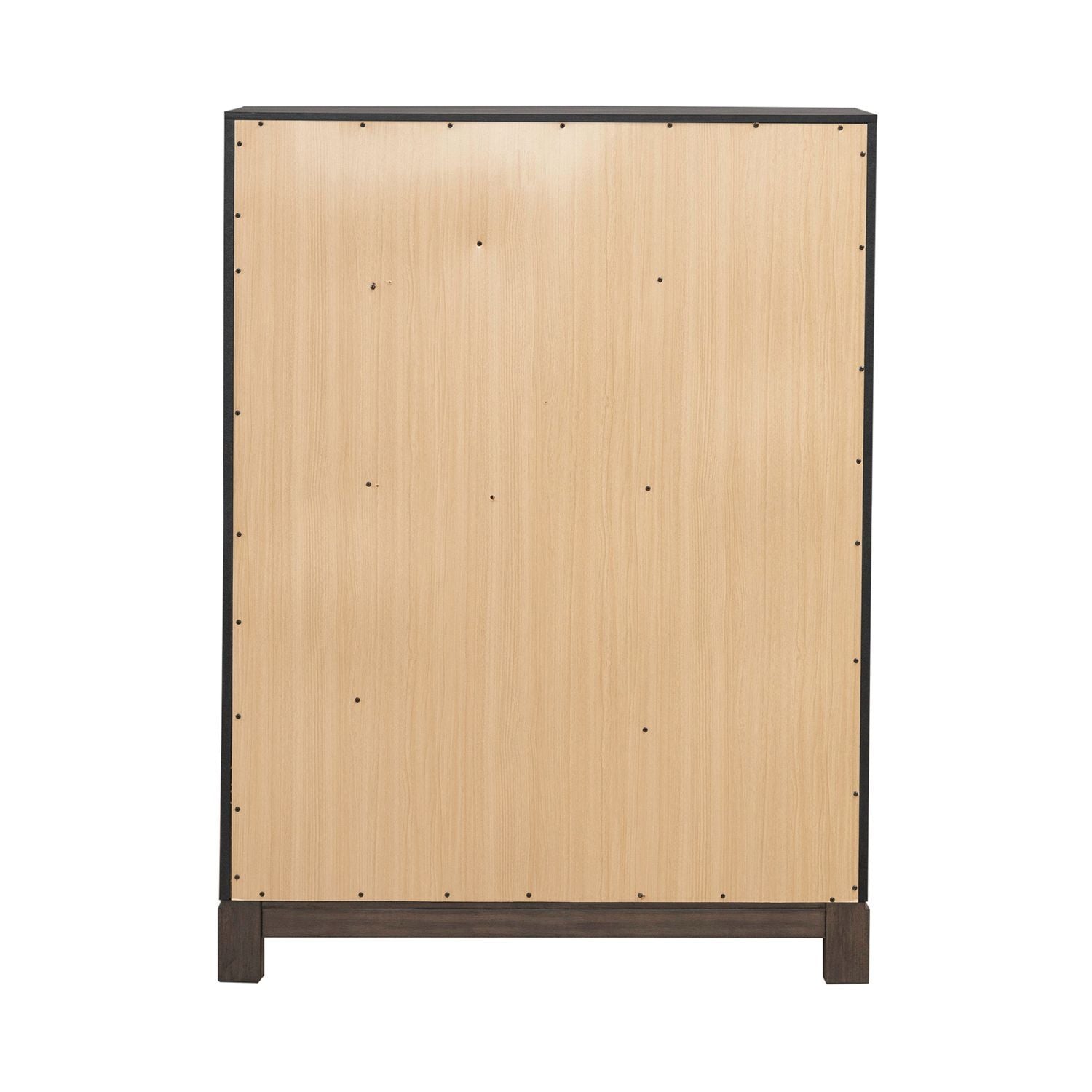 Modern Edge - 5 Drawer Chest - Brown