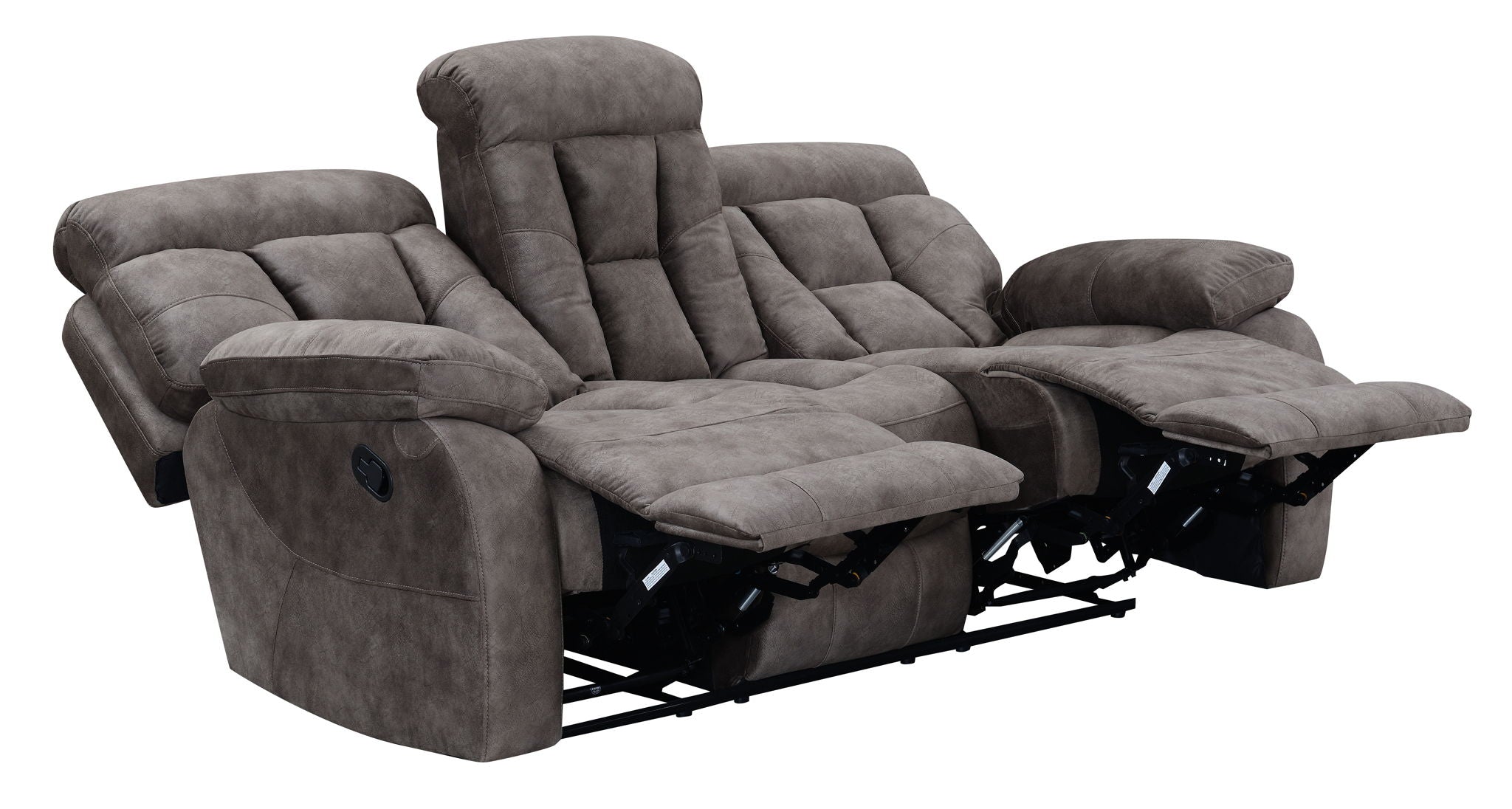 Bogata - Recliner Sofa - Dark Gray