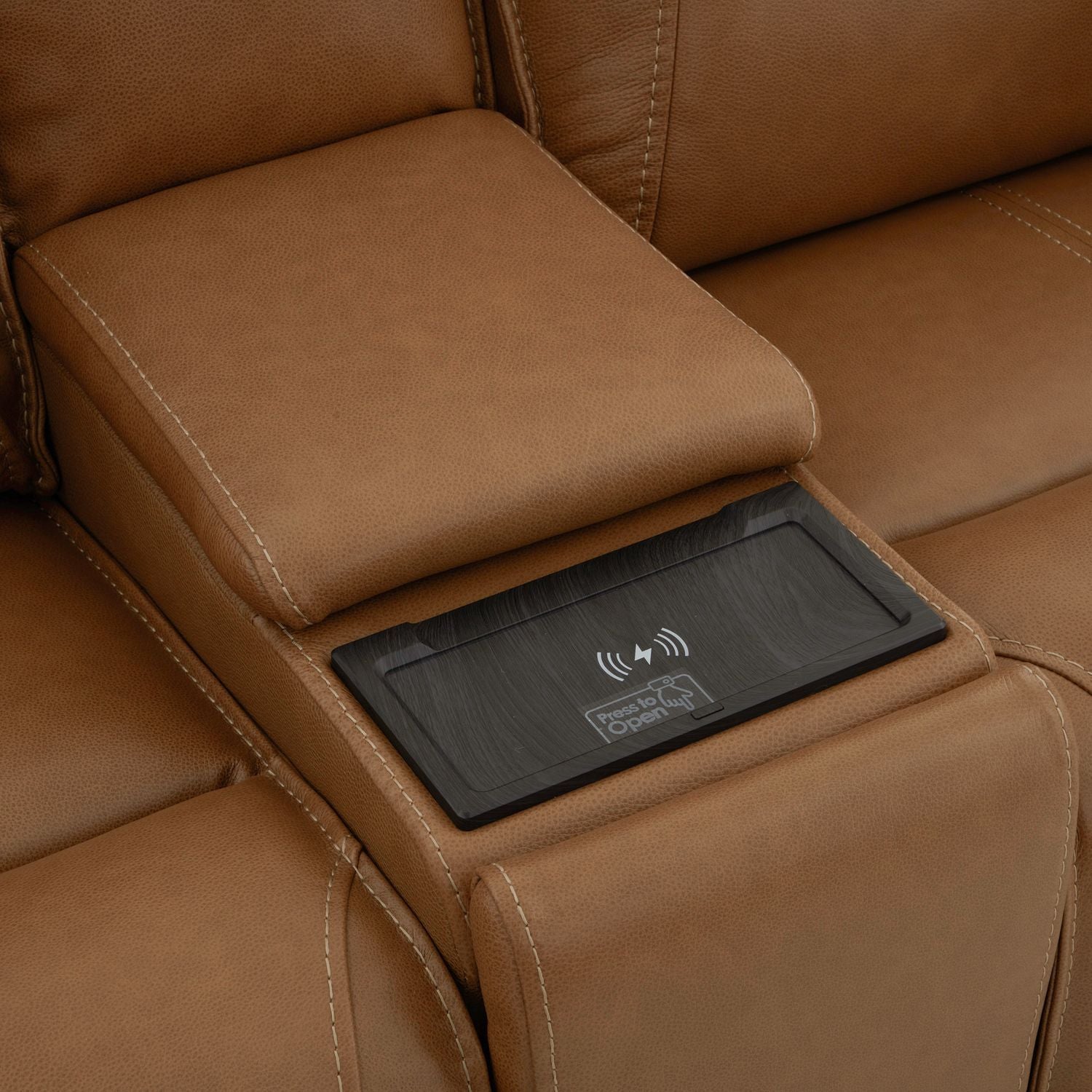 Callihan - Loveseat With Console P3 & ZW - Brown