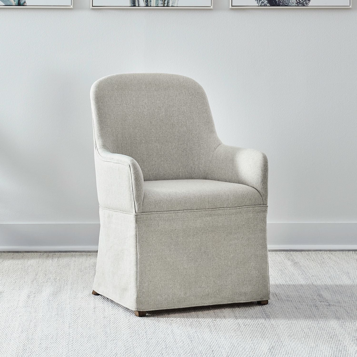 Shaker Lakes - Upholstered Arm Chair (RTA) - Harvest Brown