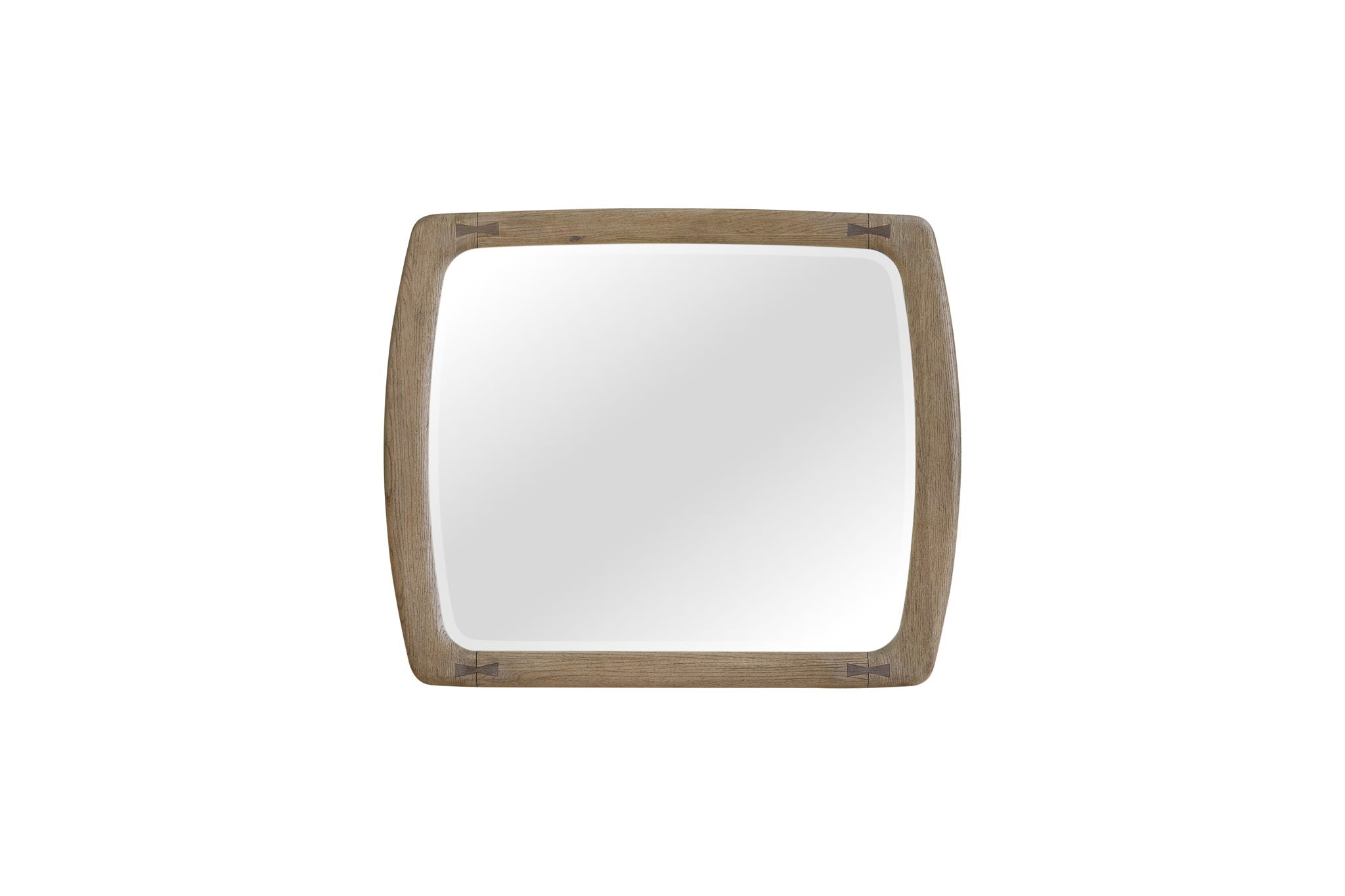 Pagosa - Mirror With Bowties - English Knotty Oak
