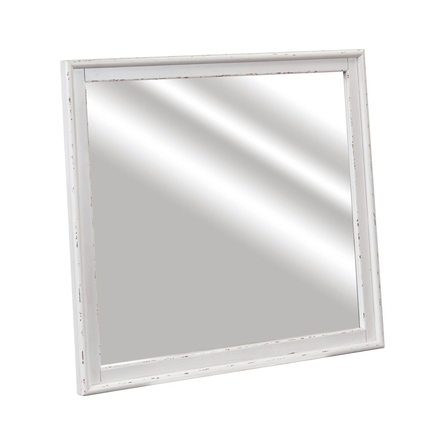 Backroads - Landscape Mirror - White