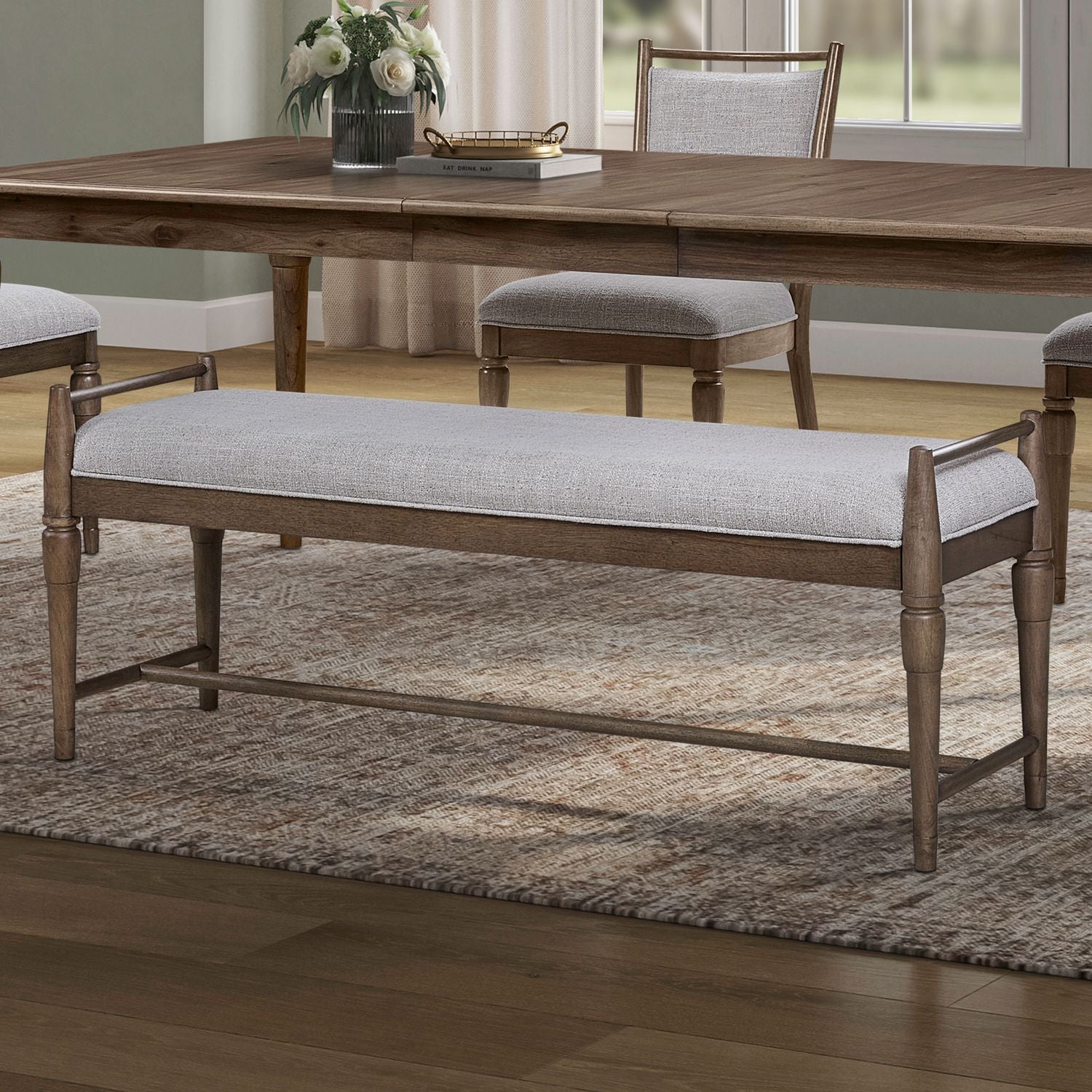 Hickory Grove - Bench - Brown