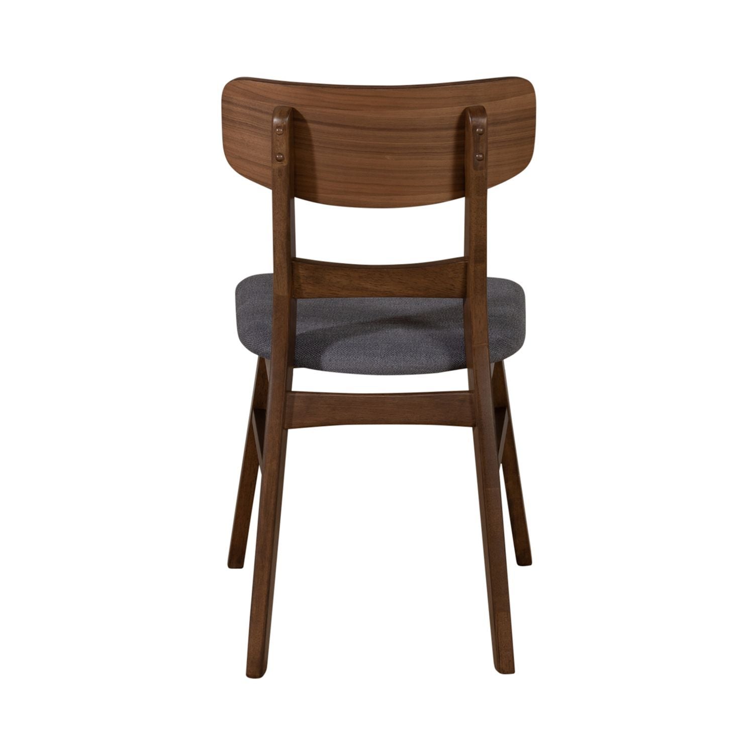 Space Savers - Panel Back Side Chair - Gray