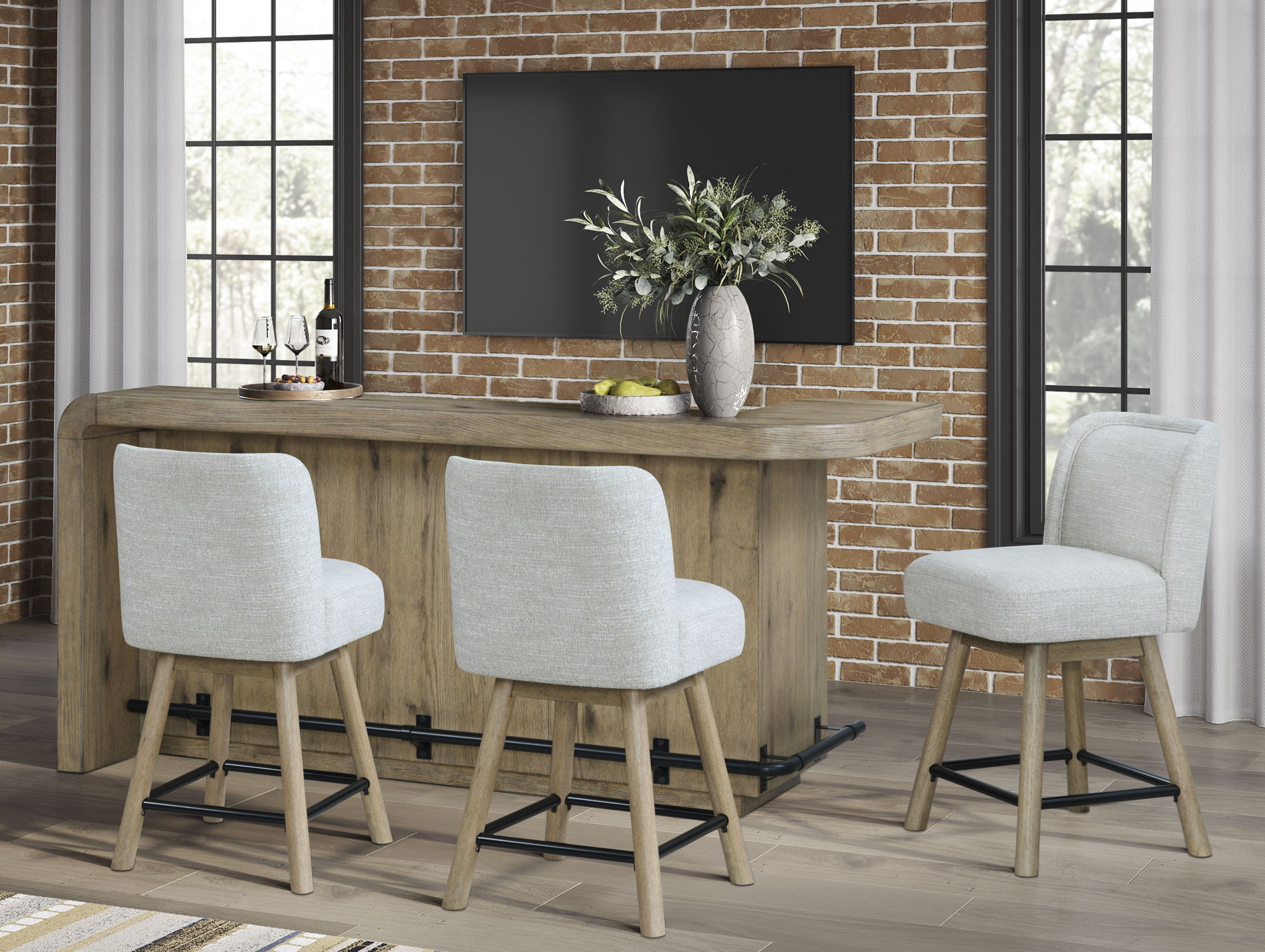 Pagosa - Bar - English Knotty Oak
