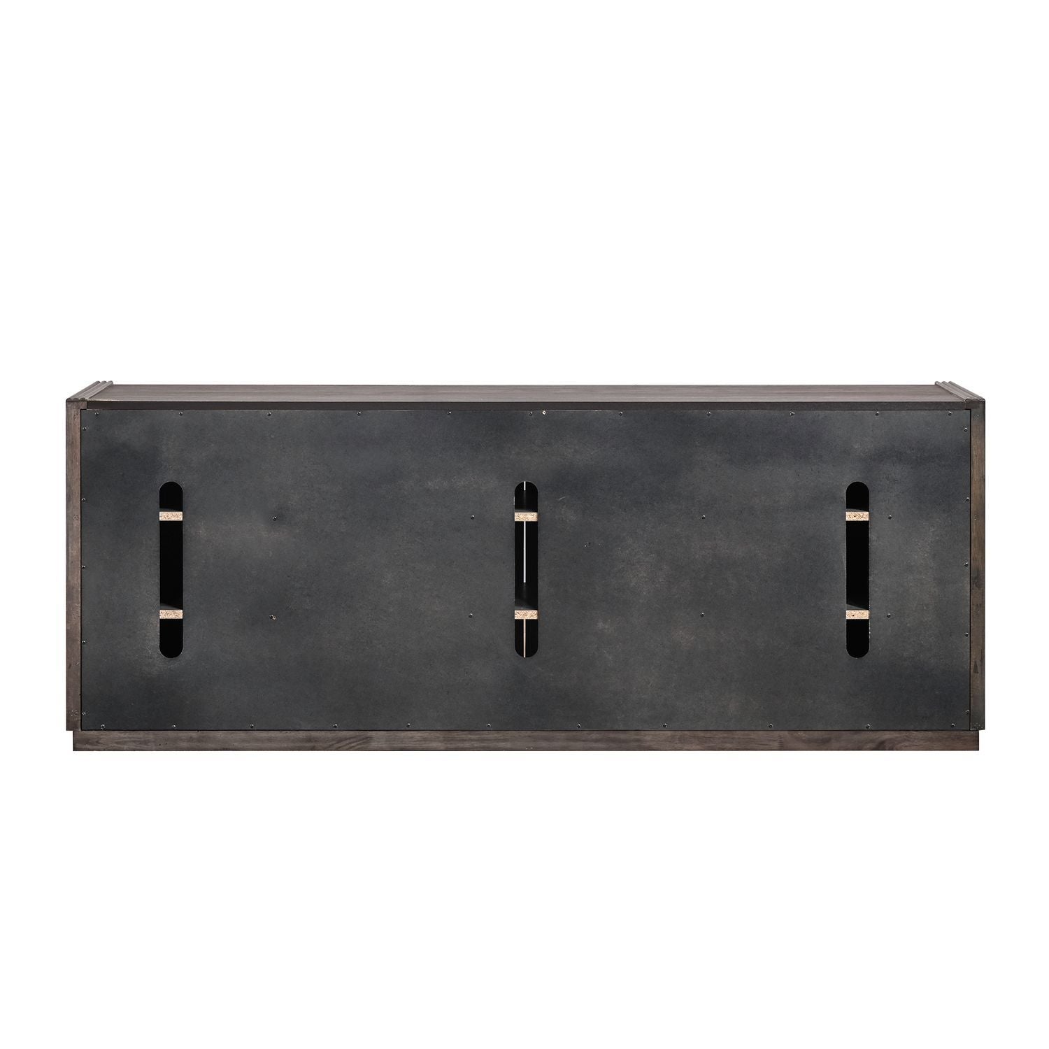 Modern Edge - 77" TV Console - Brown