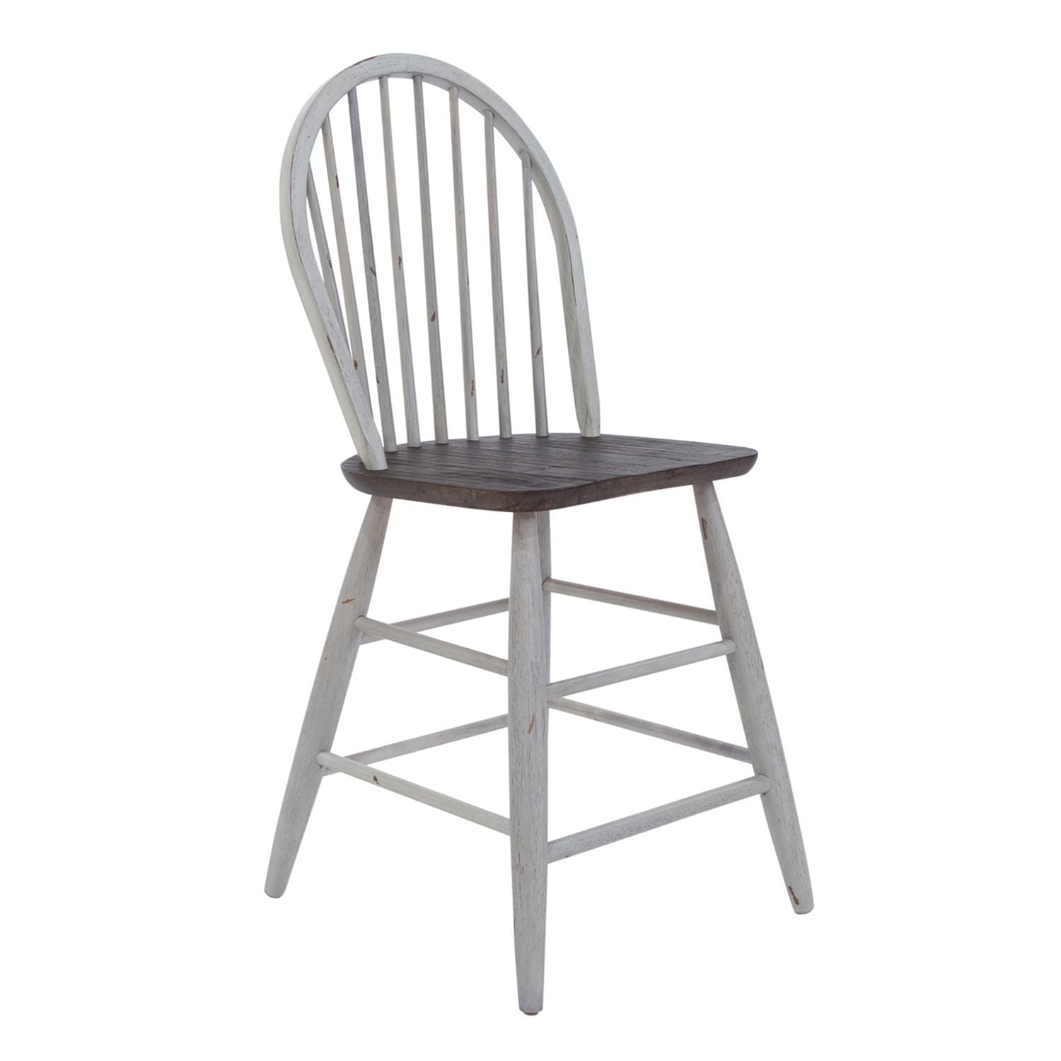 Farmhouse - 5 Piece Gathering Table Set - White