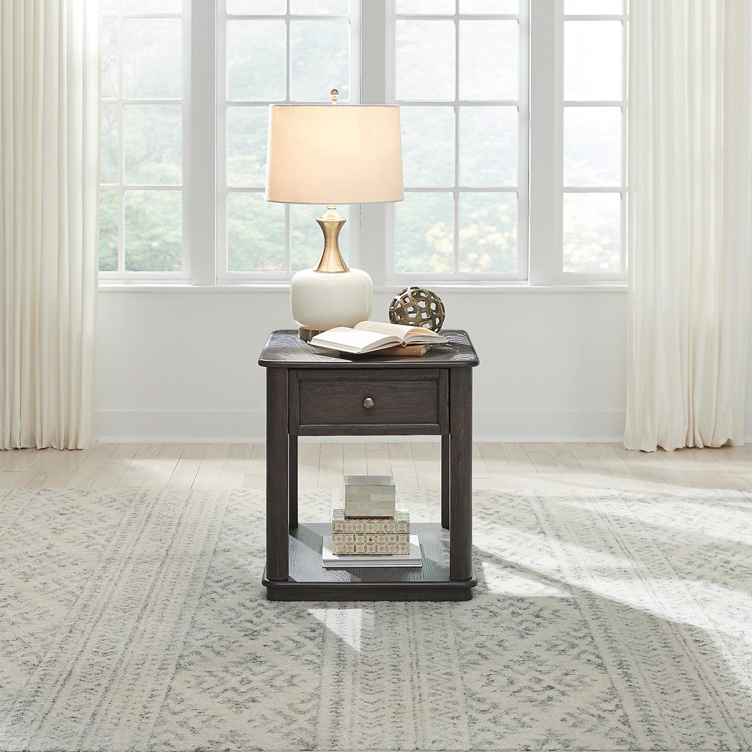 Wallace - End Table - Brown