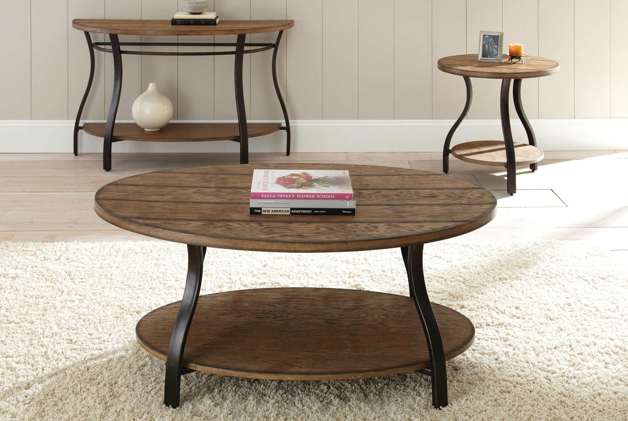 Denise - Sofa Table - Brown