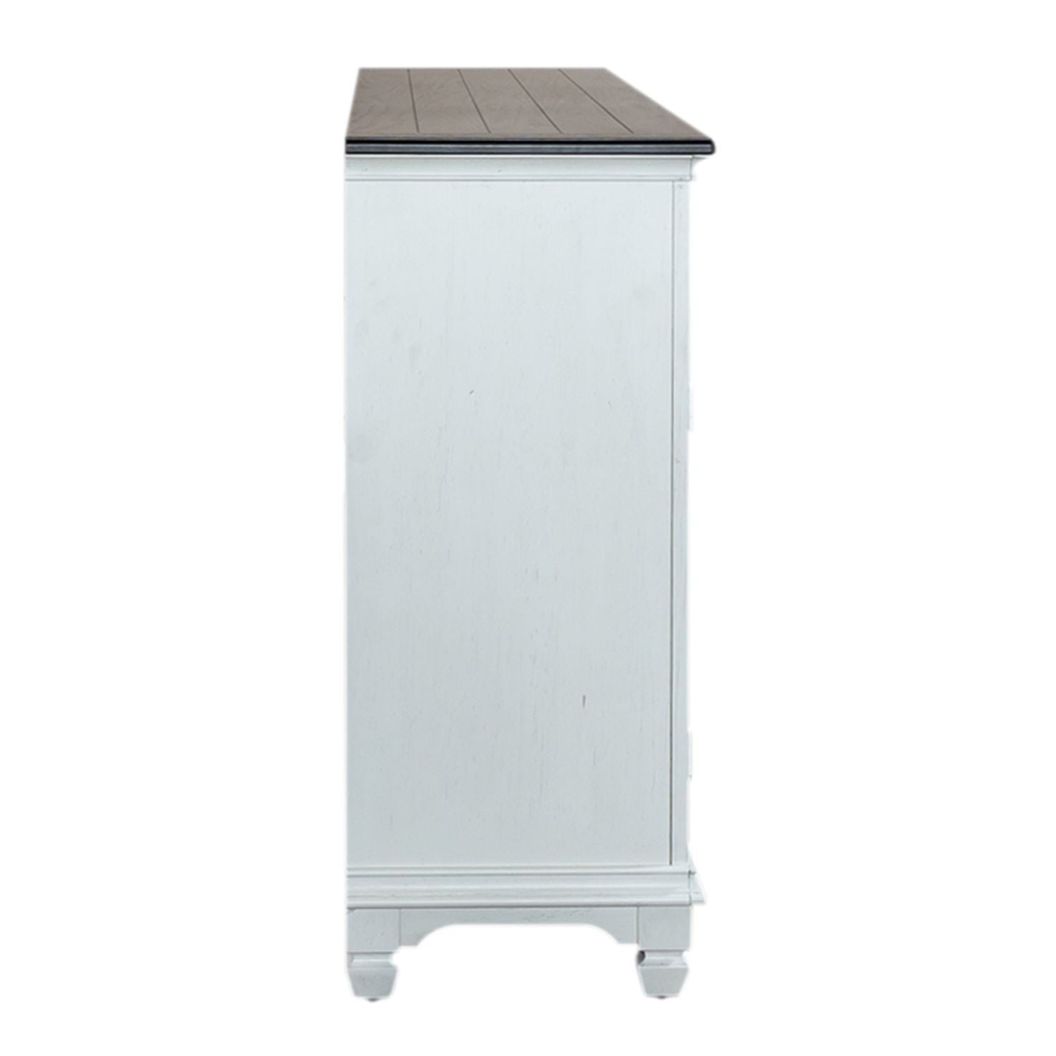 Allyson Park - 68" Highboy TV Console - White