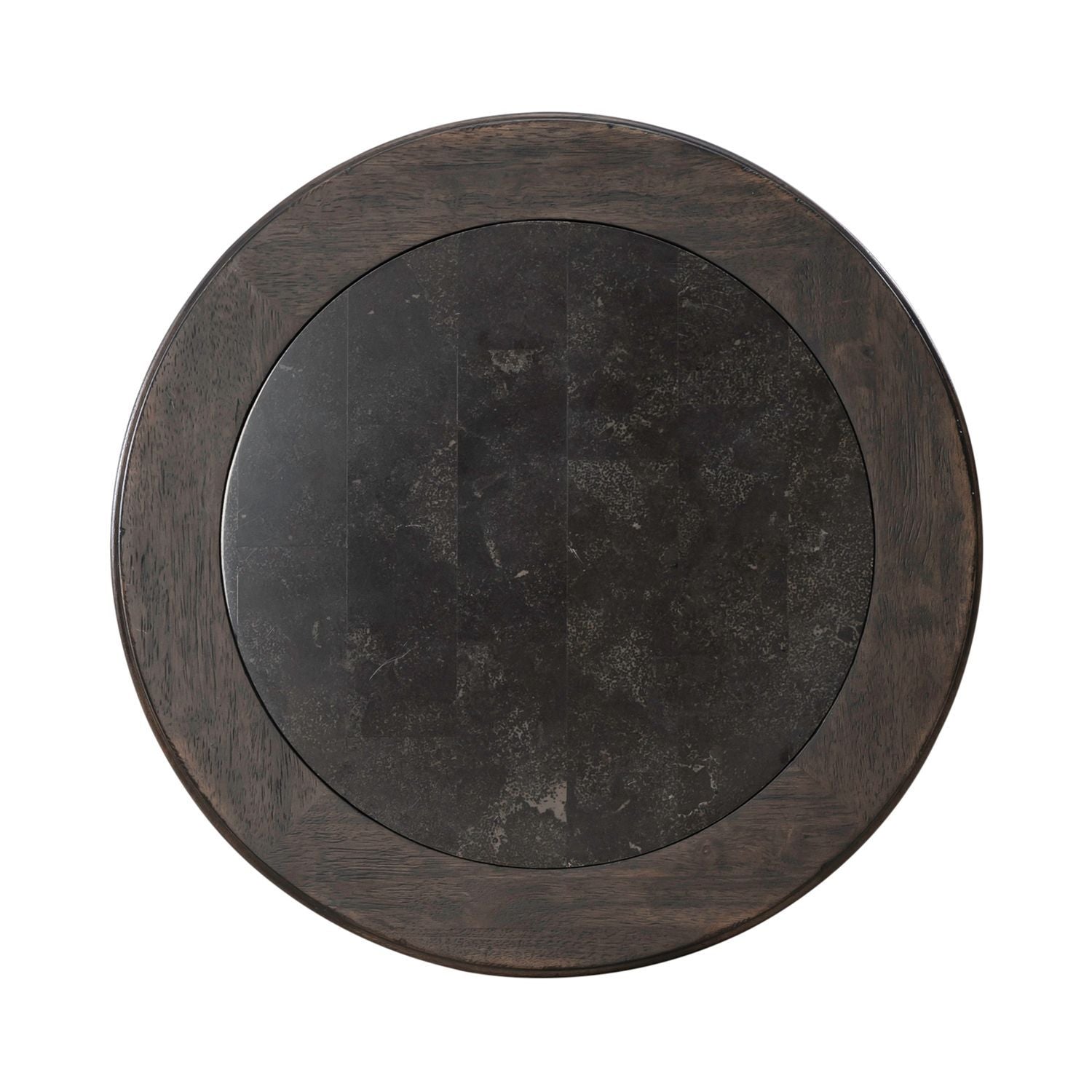 Paradise Valley - Round Chairside Table - Dark Brown
