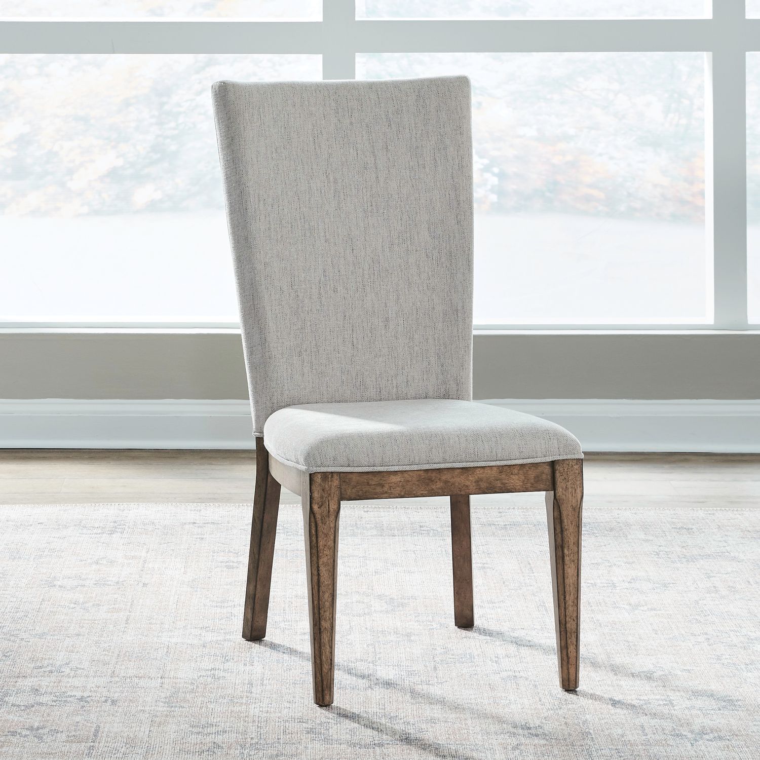 Carolina Park - Upholstered Side Chair (RTA) - Brown
