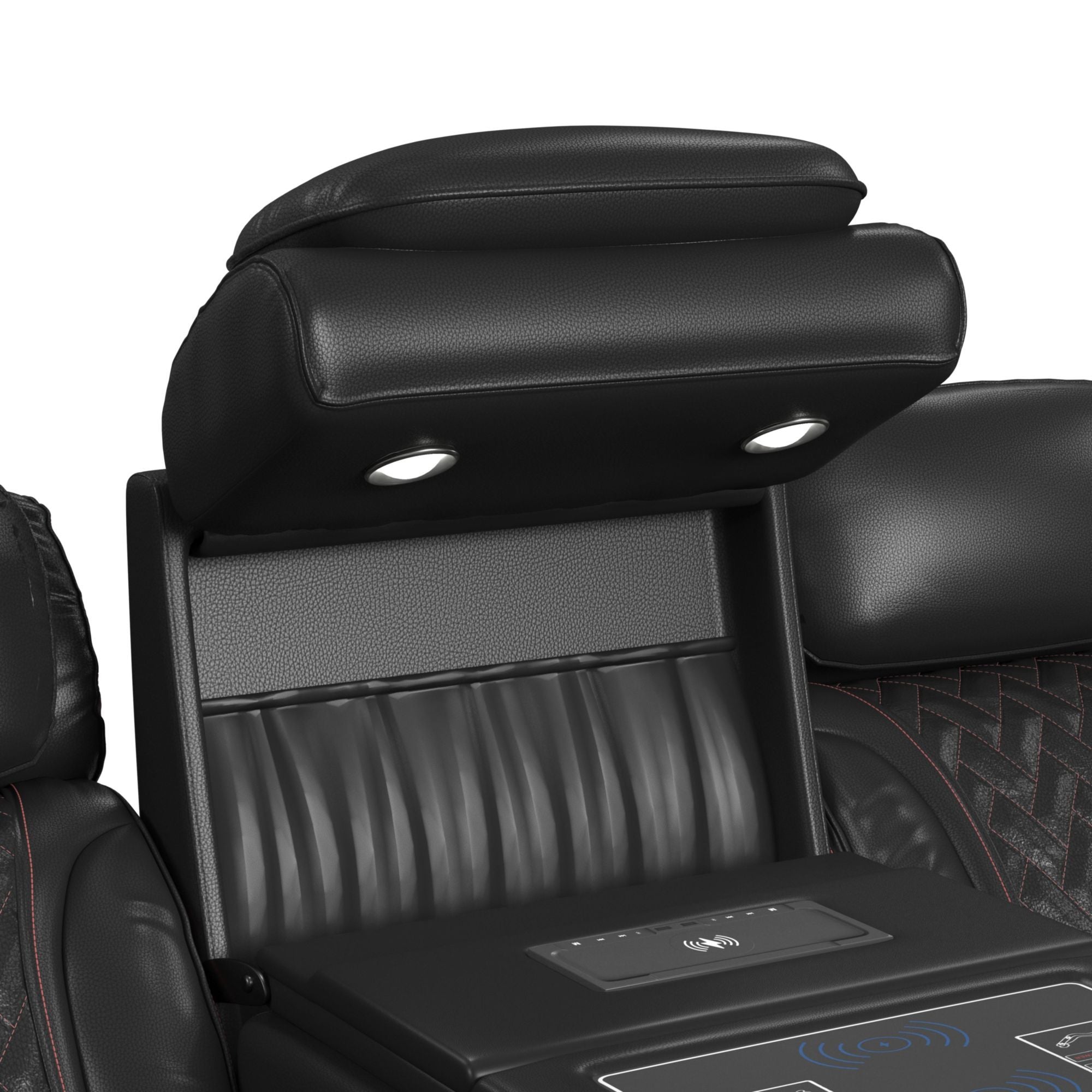Prime Time - P3 3 Piece Living Room Set (Sofa, Loveseat & Recliner) - Jett Black