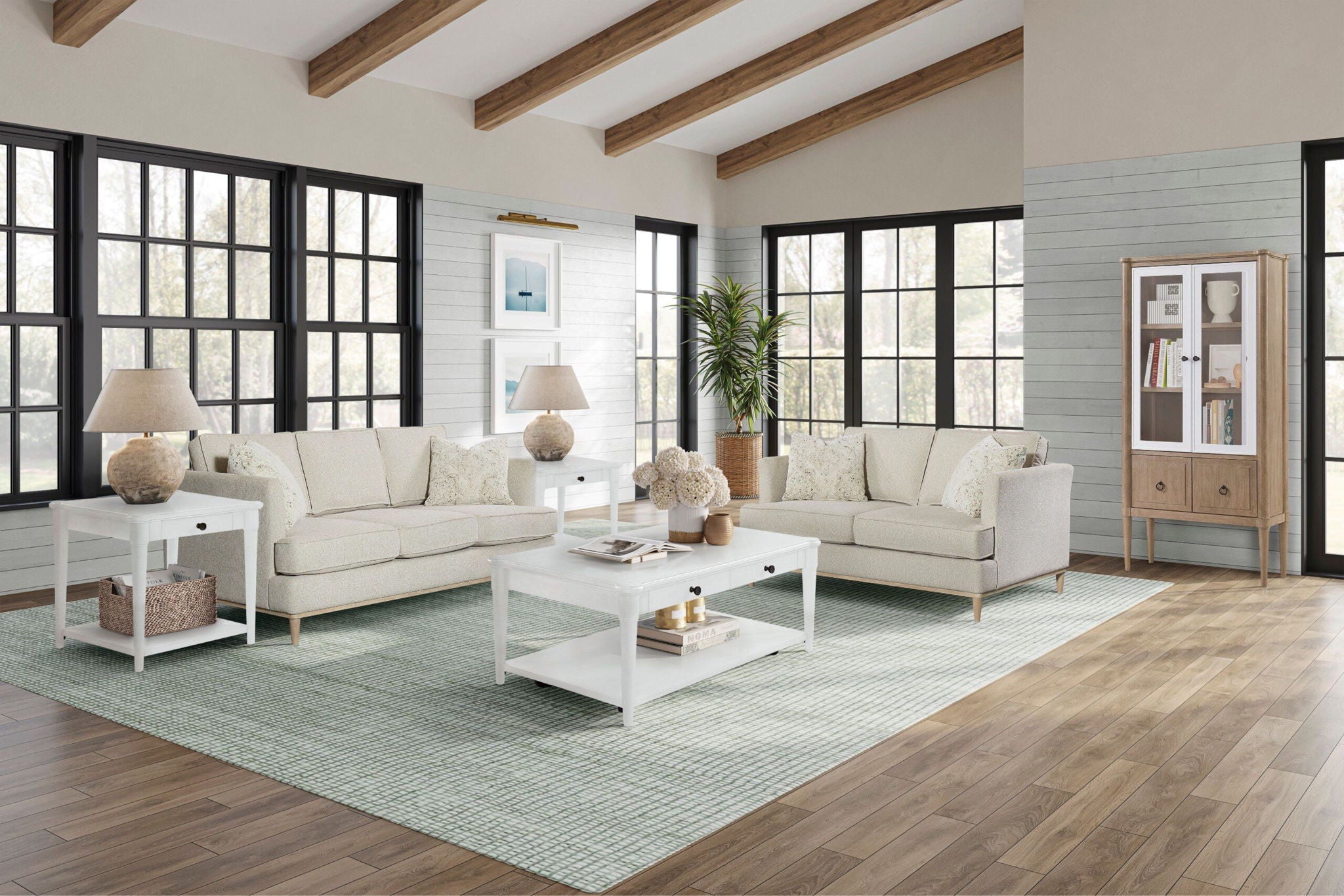 Citrus Heights - Display Bookcase - Sand