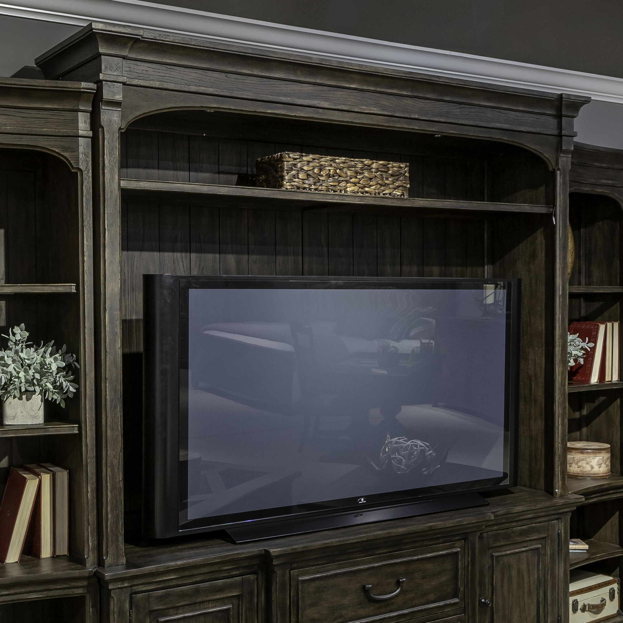 Paradise Valley - Entertainment Hutch - Dark Brown
