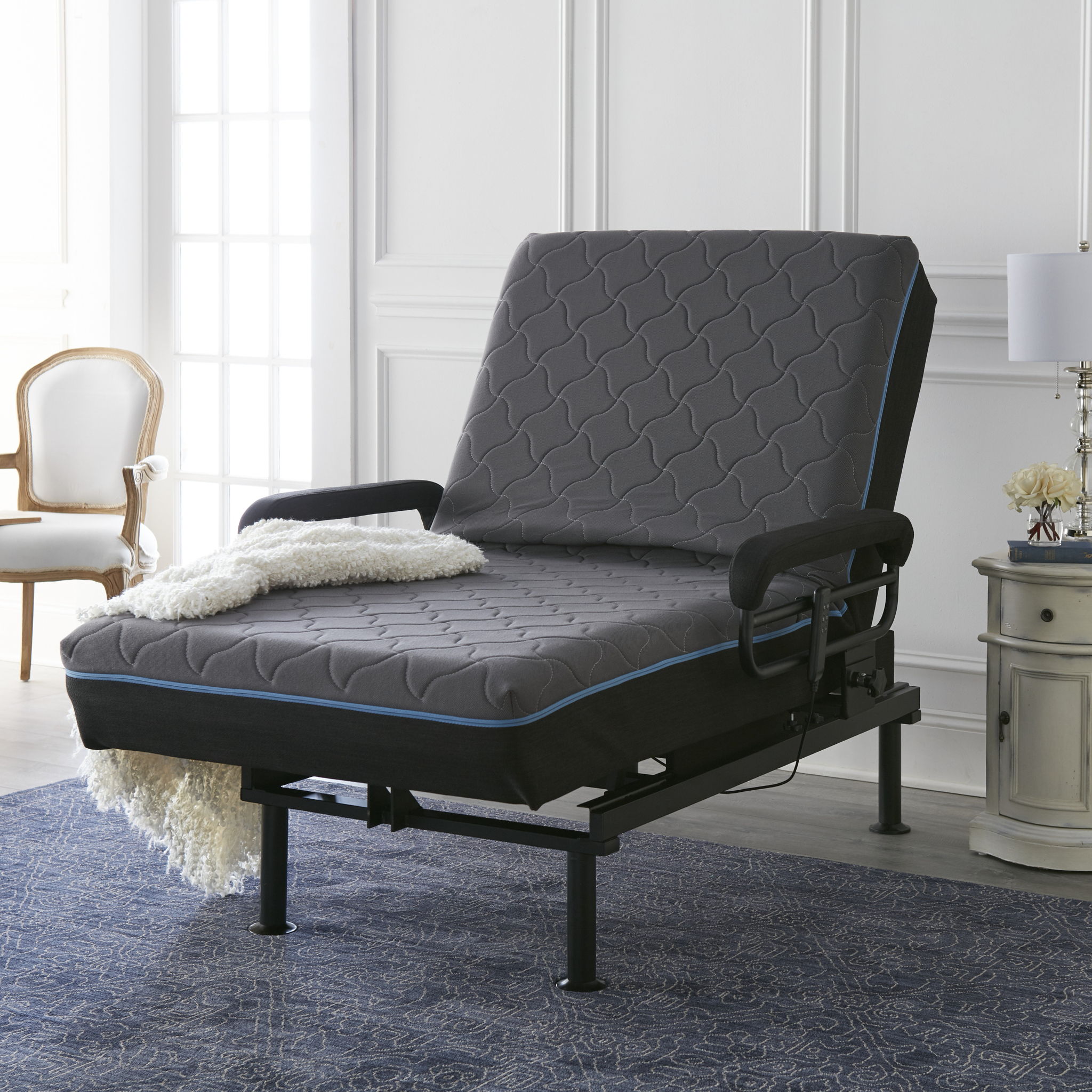 EZY Out - Adjustable Bed With Mattress