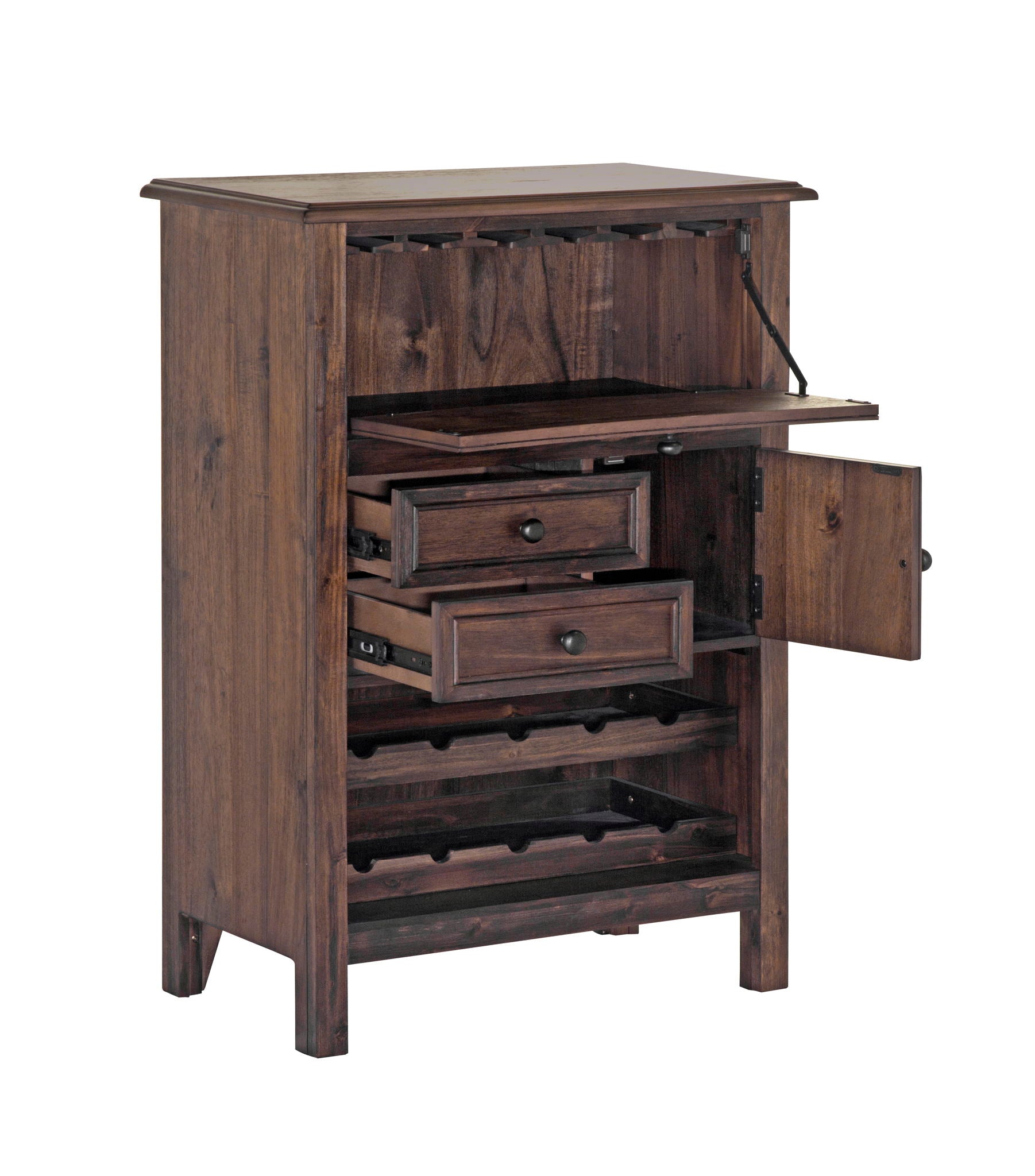 Wine Cabinet - Walnut