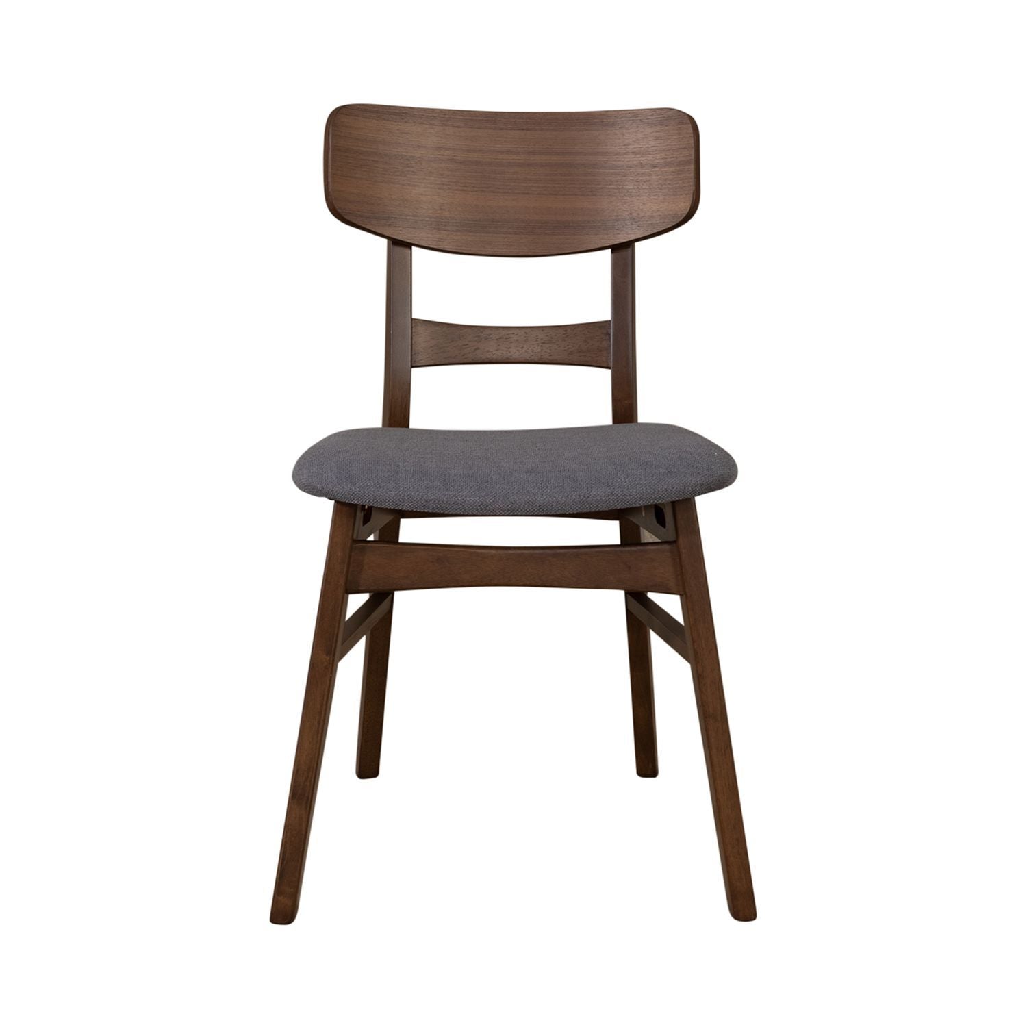 Space Savers - Panel Back Side Chair - Gray