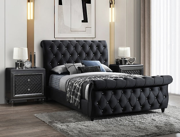 5101BK-ALL KYRIE BED FRAME - Black