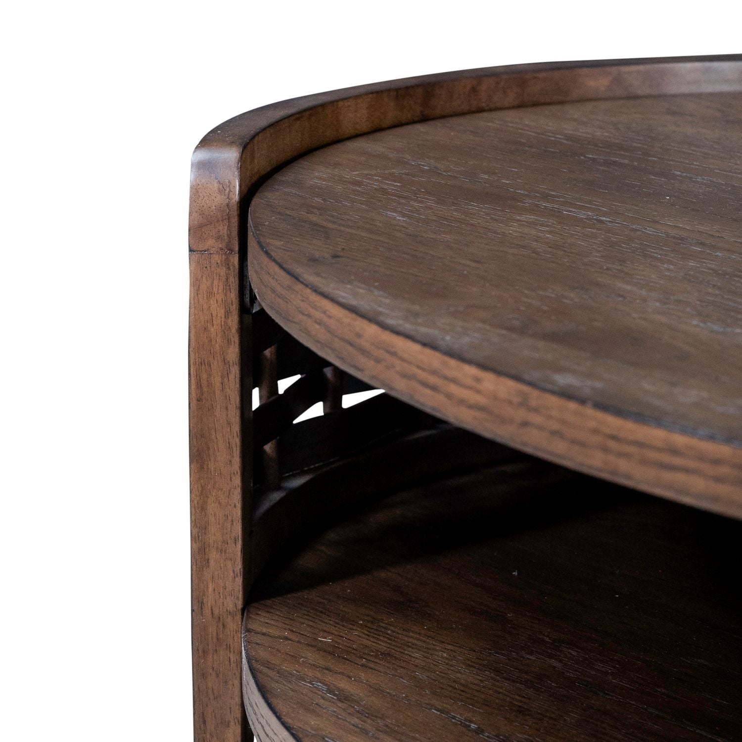 Warren Park - Oval Cocktail Table - Brown
