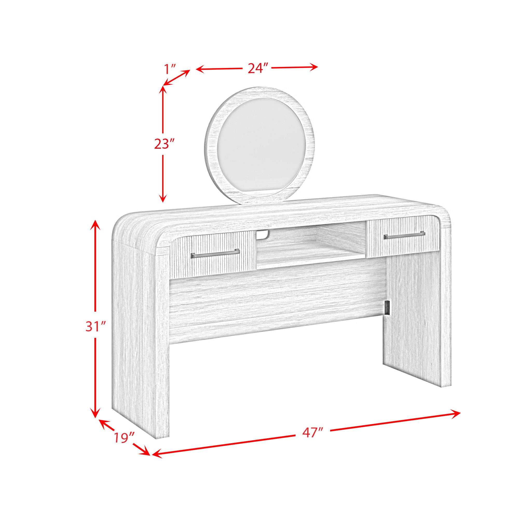 Ridgemont - Dressing Table