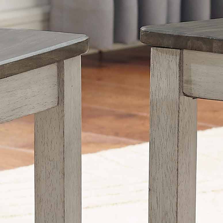 Abacus - Side Chair (Set of 2) - Alabaster / Honey