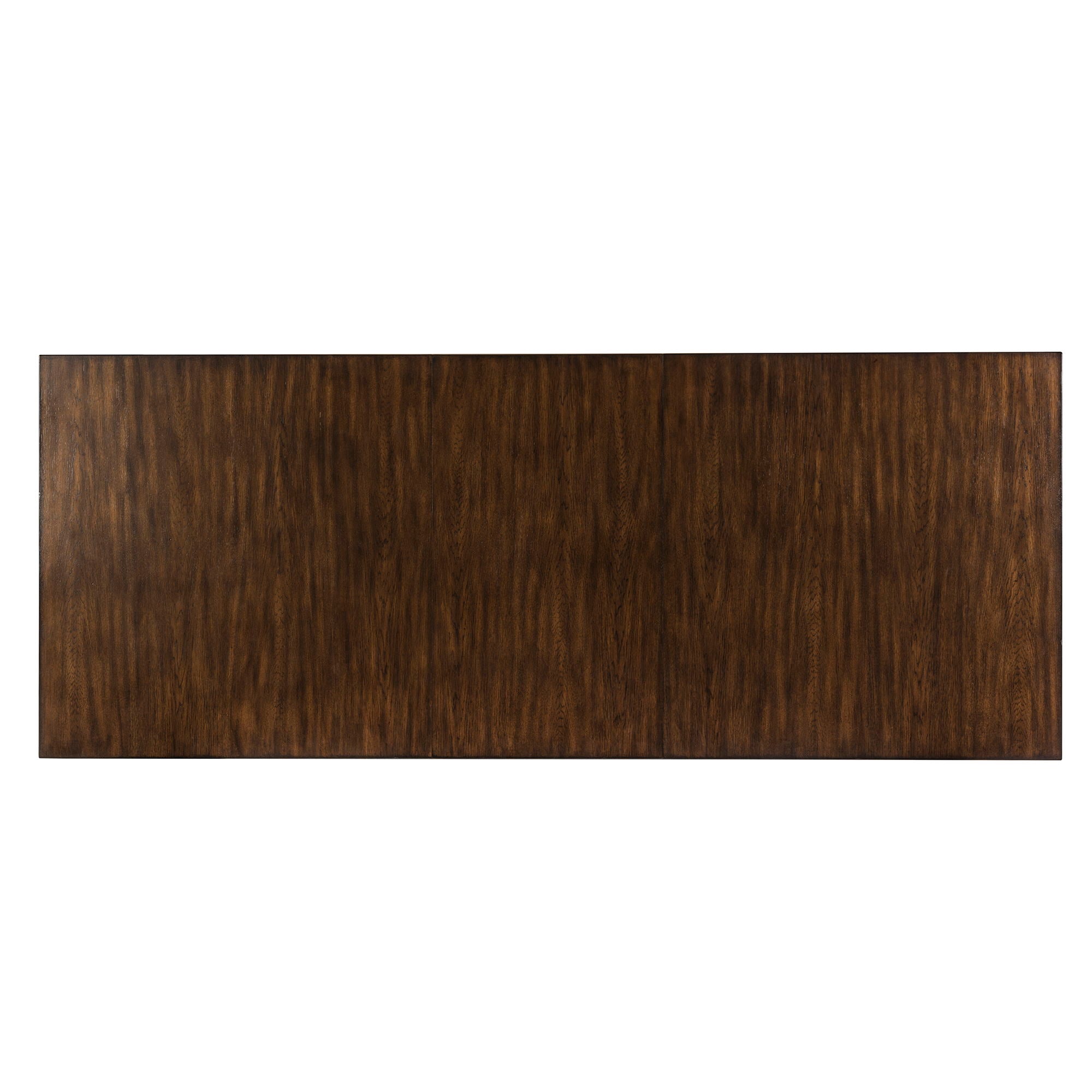 Armand - Trestle Table - Dark Brown