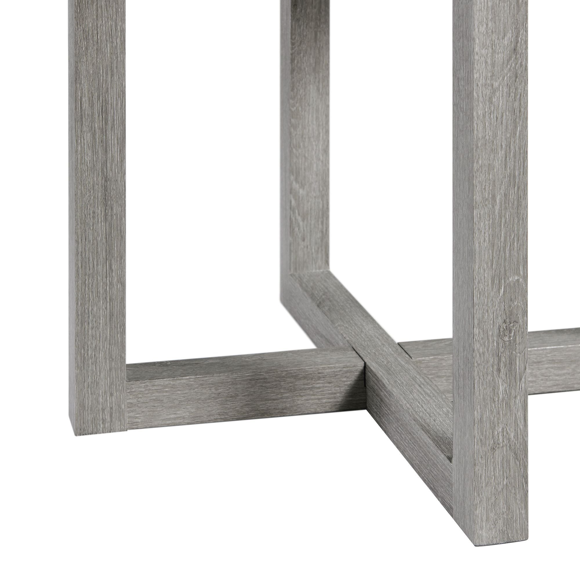 Uster - 2 Piece Occasional Set (Coffee Table And End Table) - Light Gray