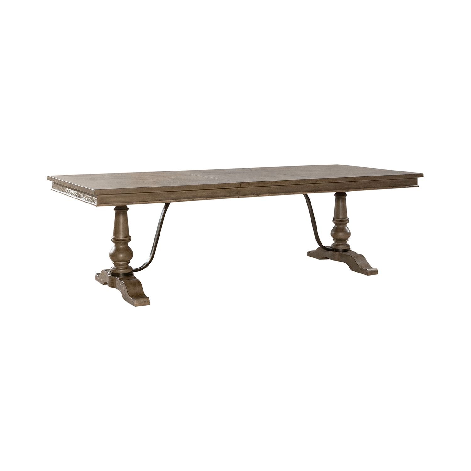 Americana Farmhouse 7 Piece Trestle Table Set from Liberty Furniture