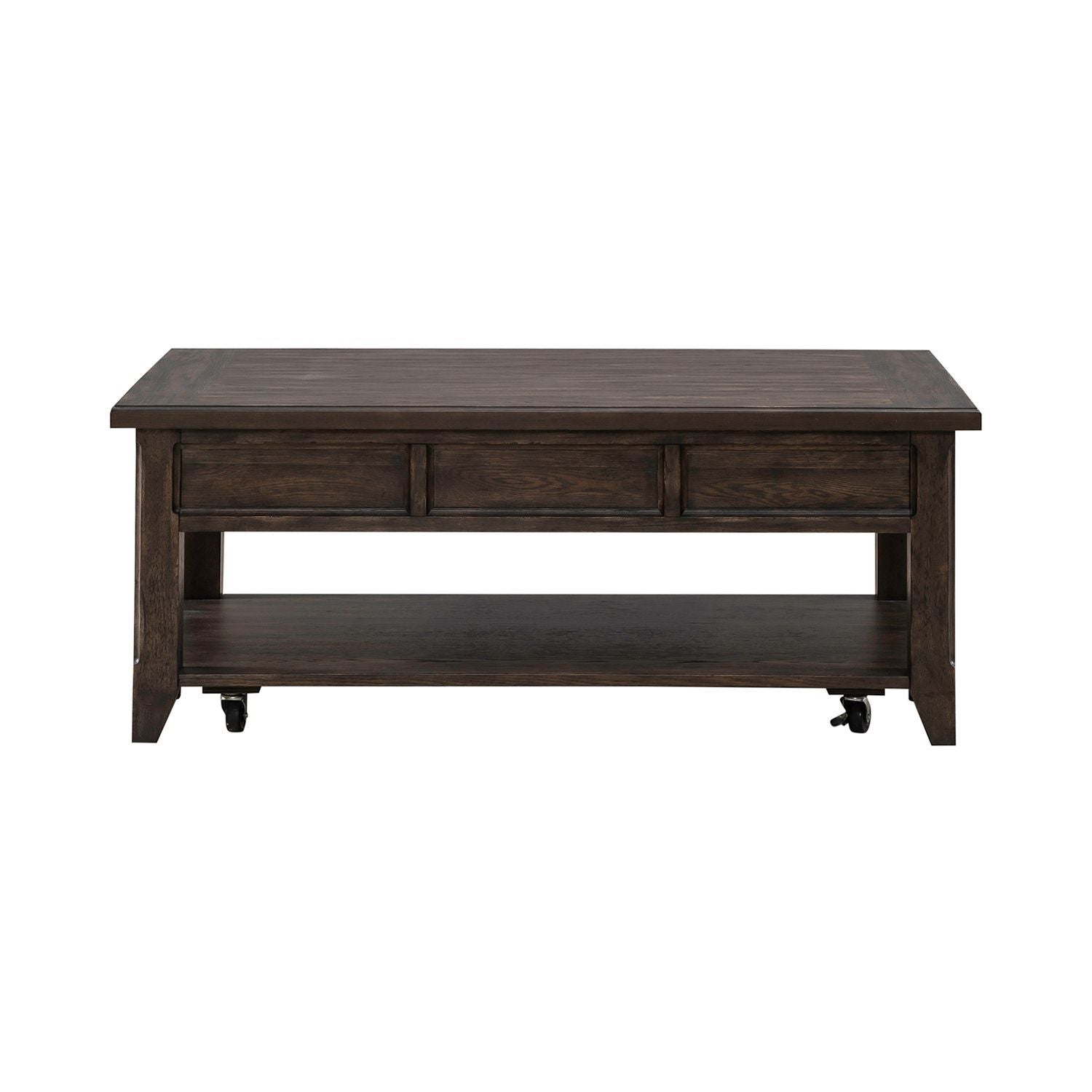Paradise Valley - Lift Top Cocktail Table - Dark Brown