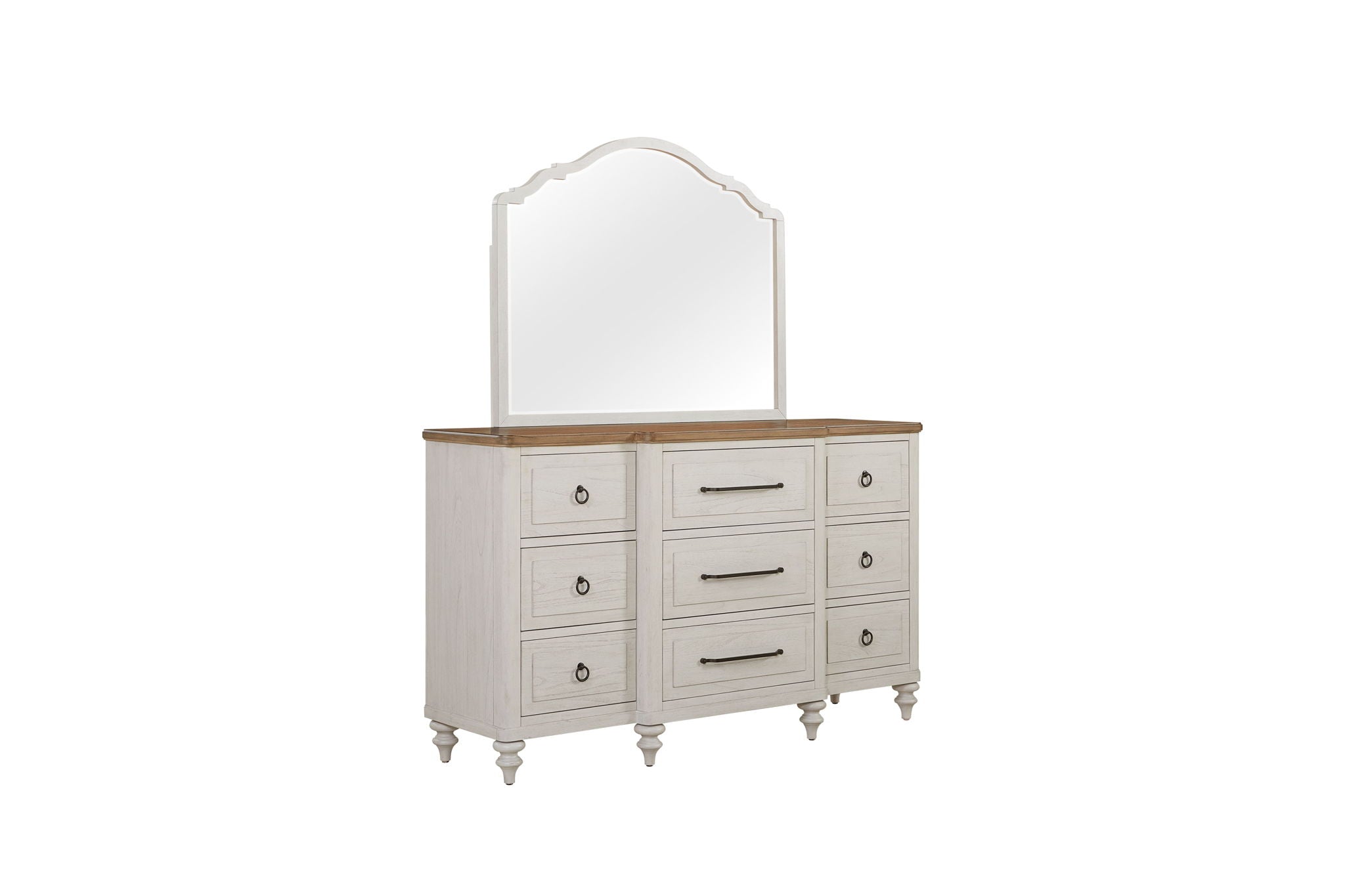 Citrus Heights - Triple Dresser - Cement / Sand Citrus Heights - Triple Dresser - Cement / Sand