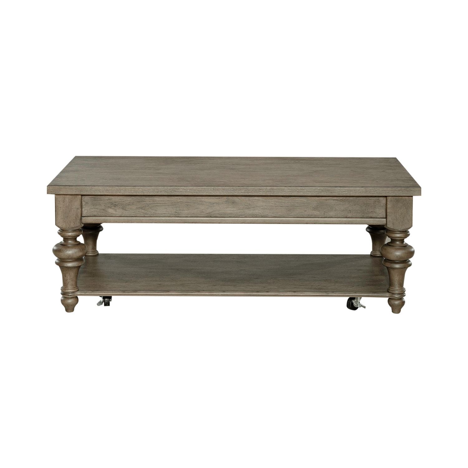 Americana Farmhouse - Rectangular Cocktail Table - Light Brown