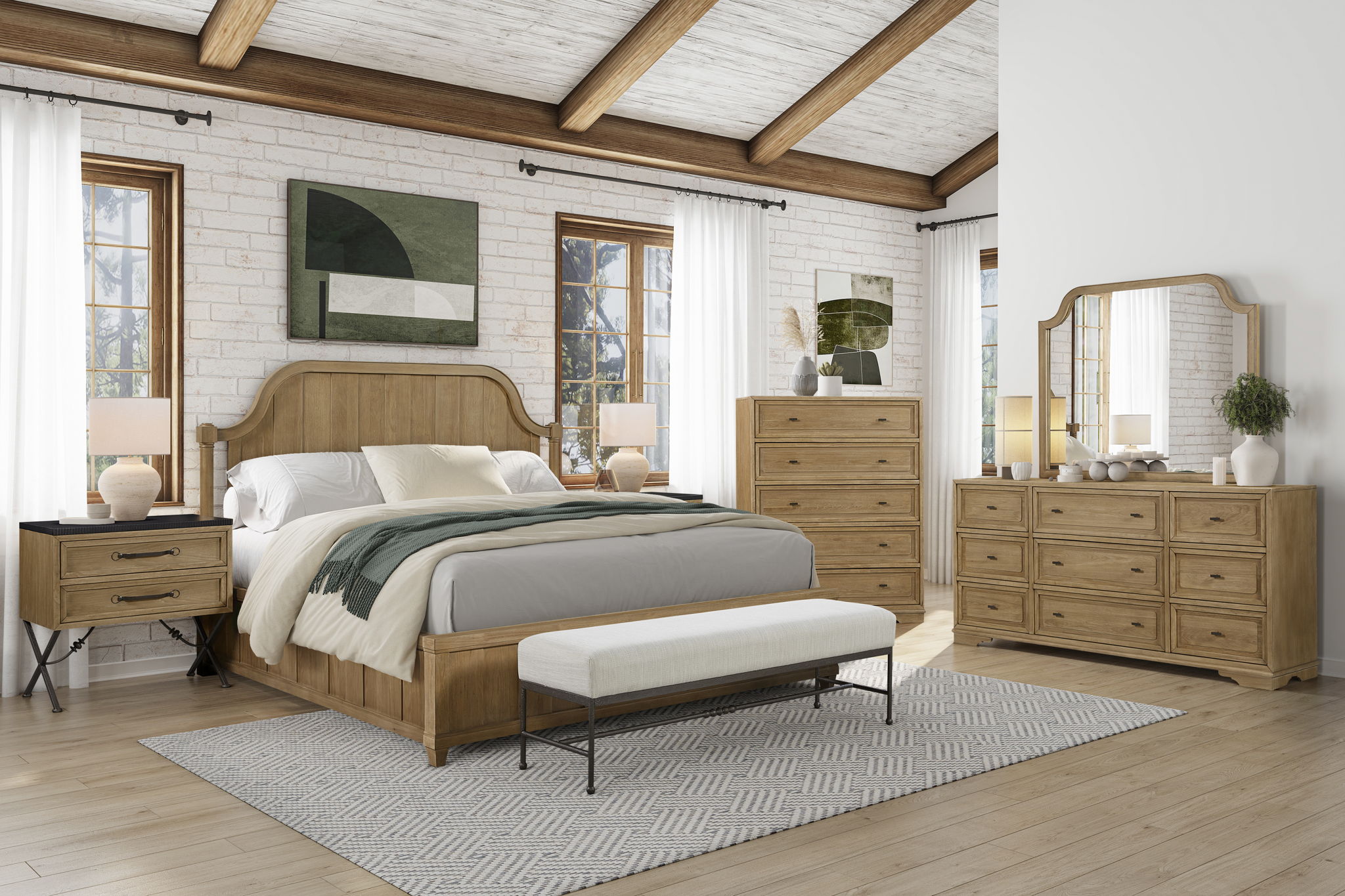 Tarrington - 2 Drawer Nightstand