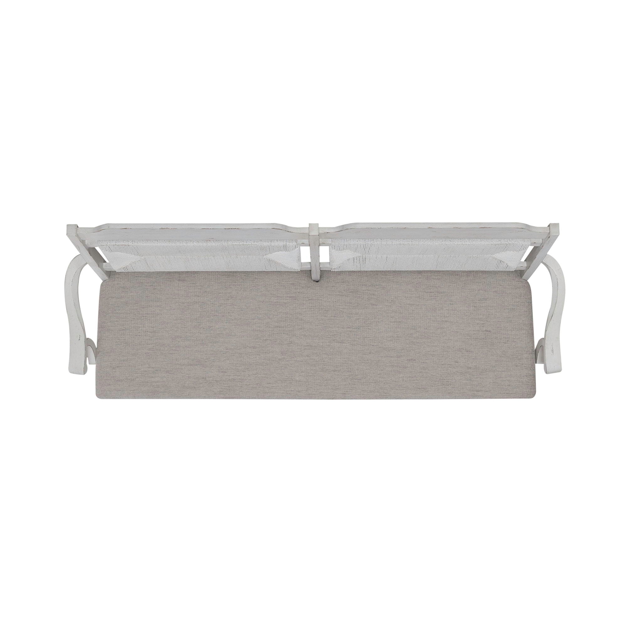 River Place - Panel Back Bench (RTA) - White