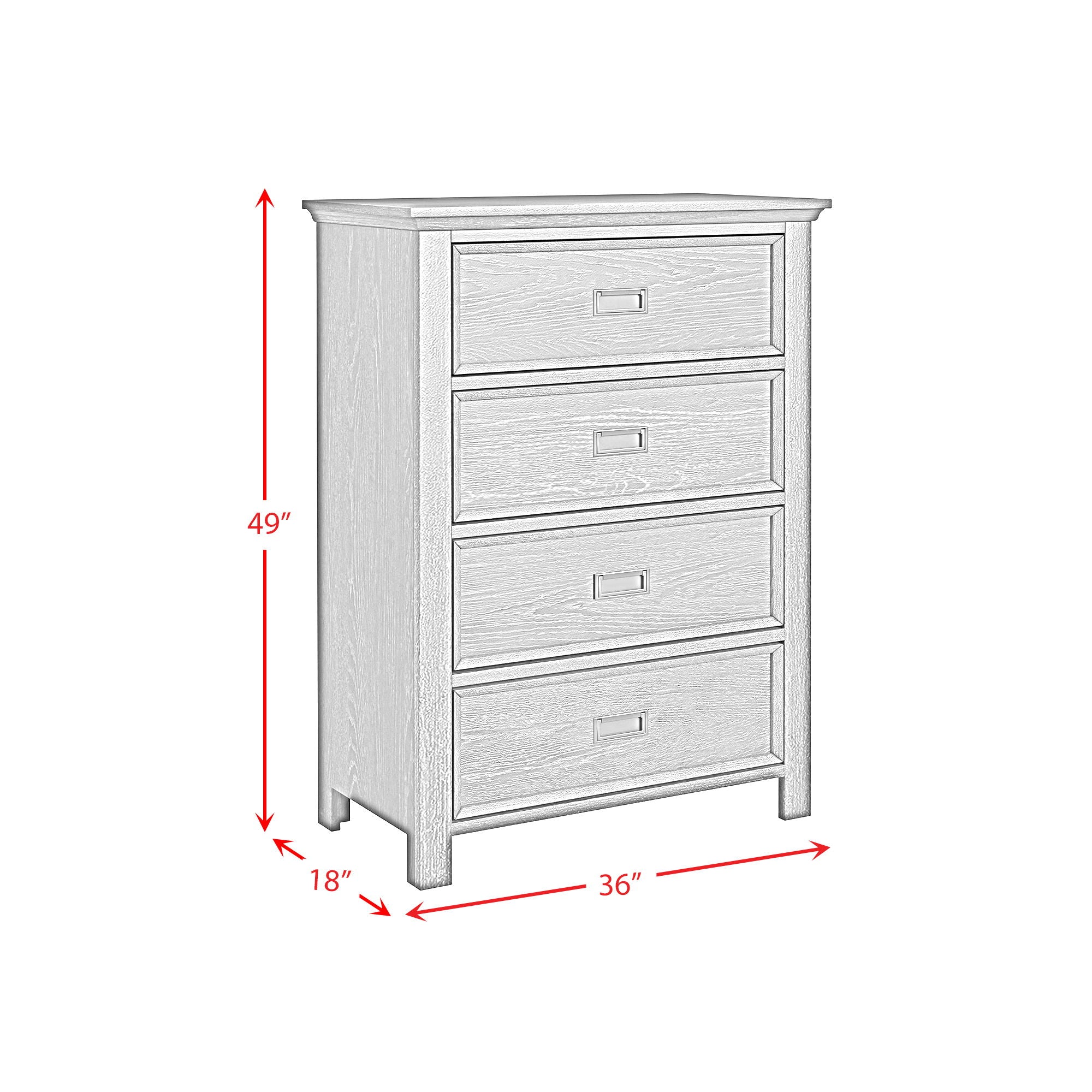 Hampton Kids - Bunk With Ladder And Trundle Bedroom Set