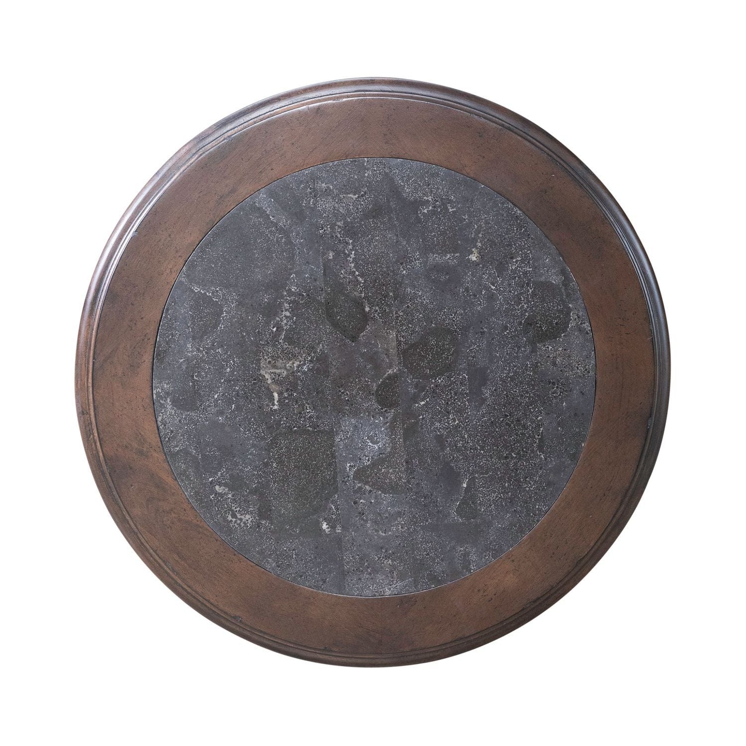 Provence Park - Round End Table - Brown