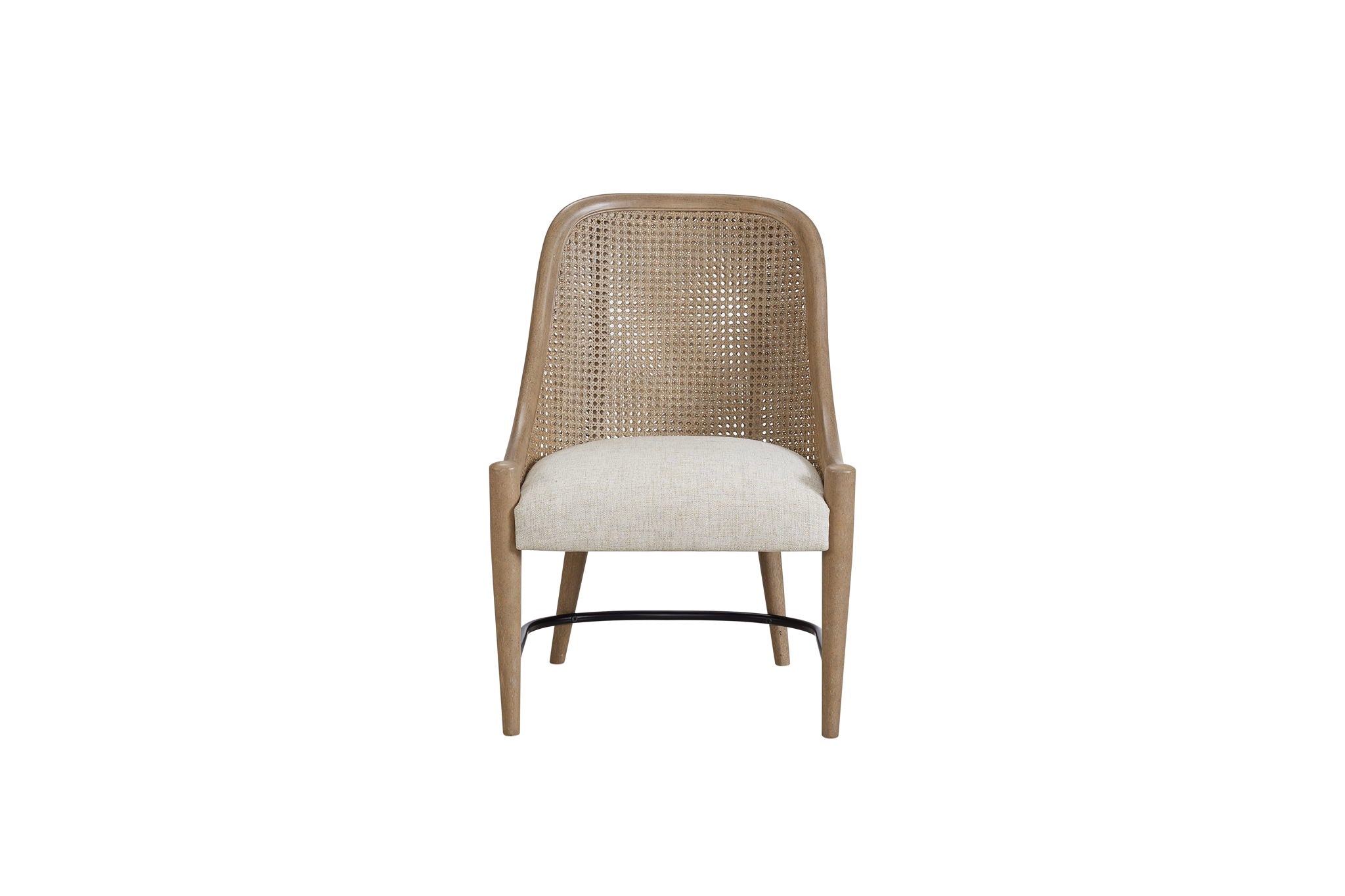 Citrus Heights - Cane Back Host Chair (Set of 2) - Sand