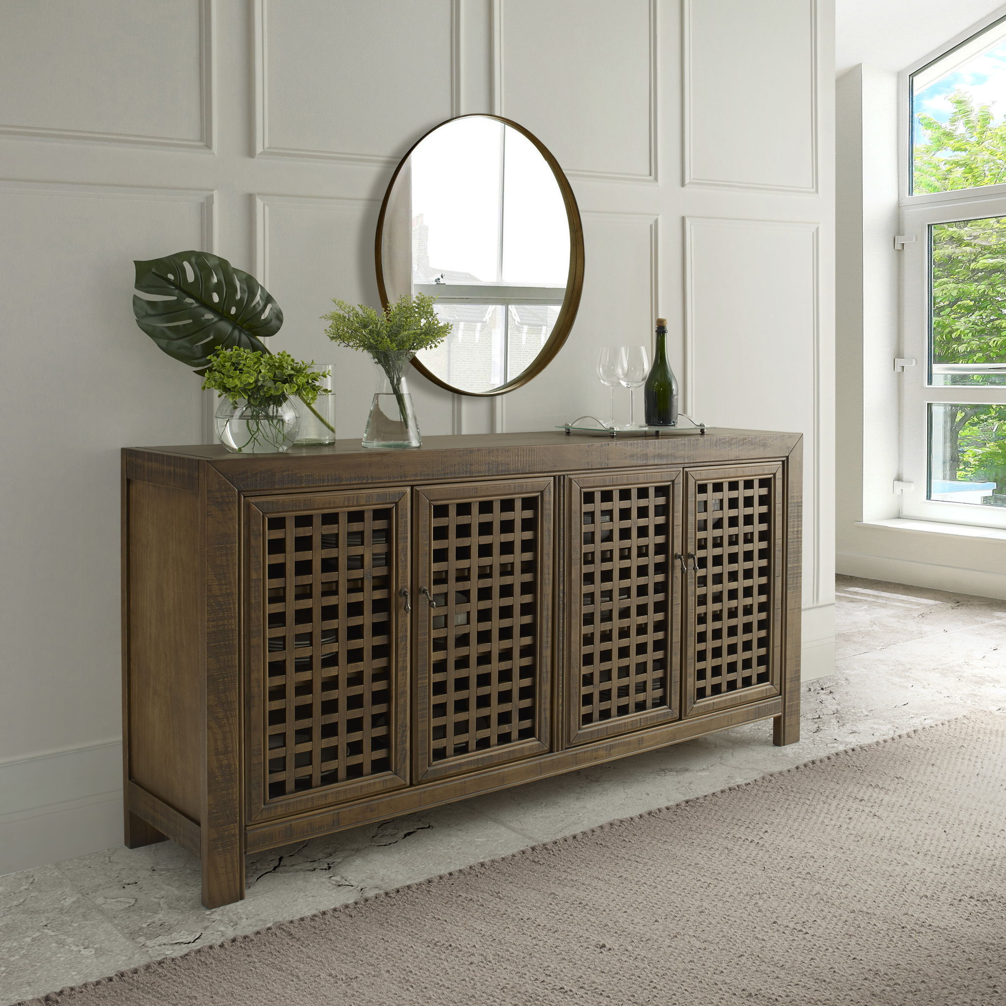 Rio - 4 Door Accent Cabinet