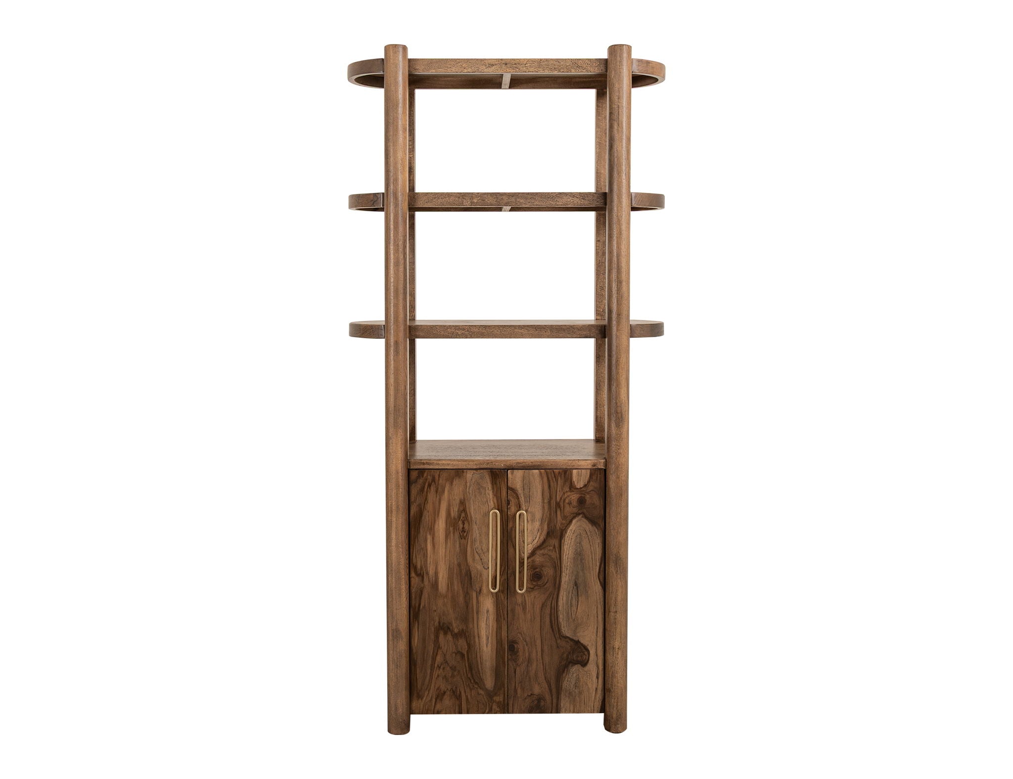 Balam - Pier With 2 Door And 3 Shelf - Light Brown