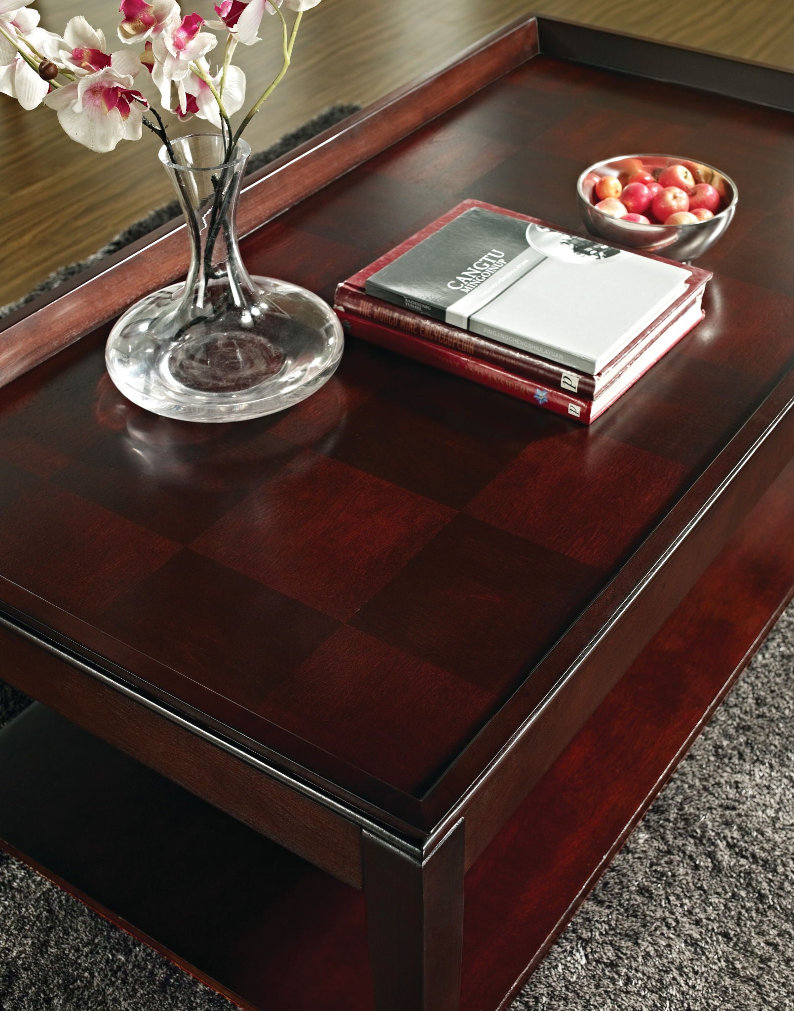 Clemson - 3 Piece Table Set - Brown