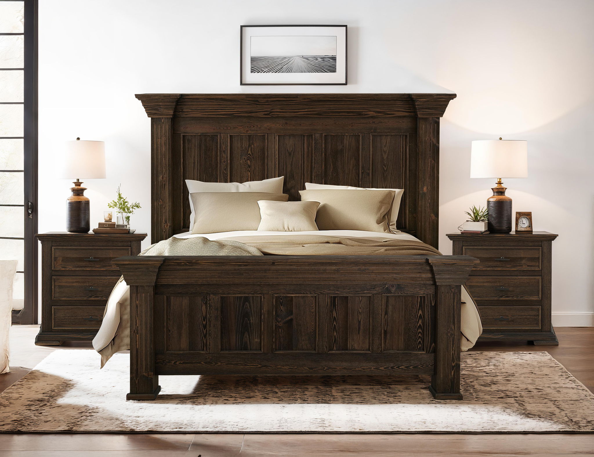 Desire - Mirror - Mahogany Brown