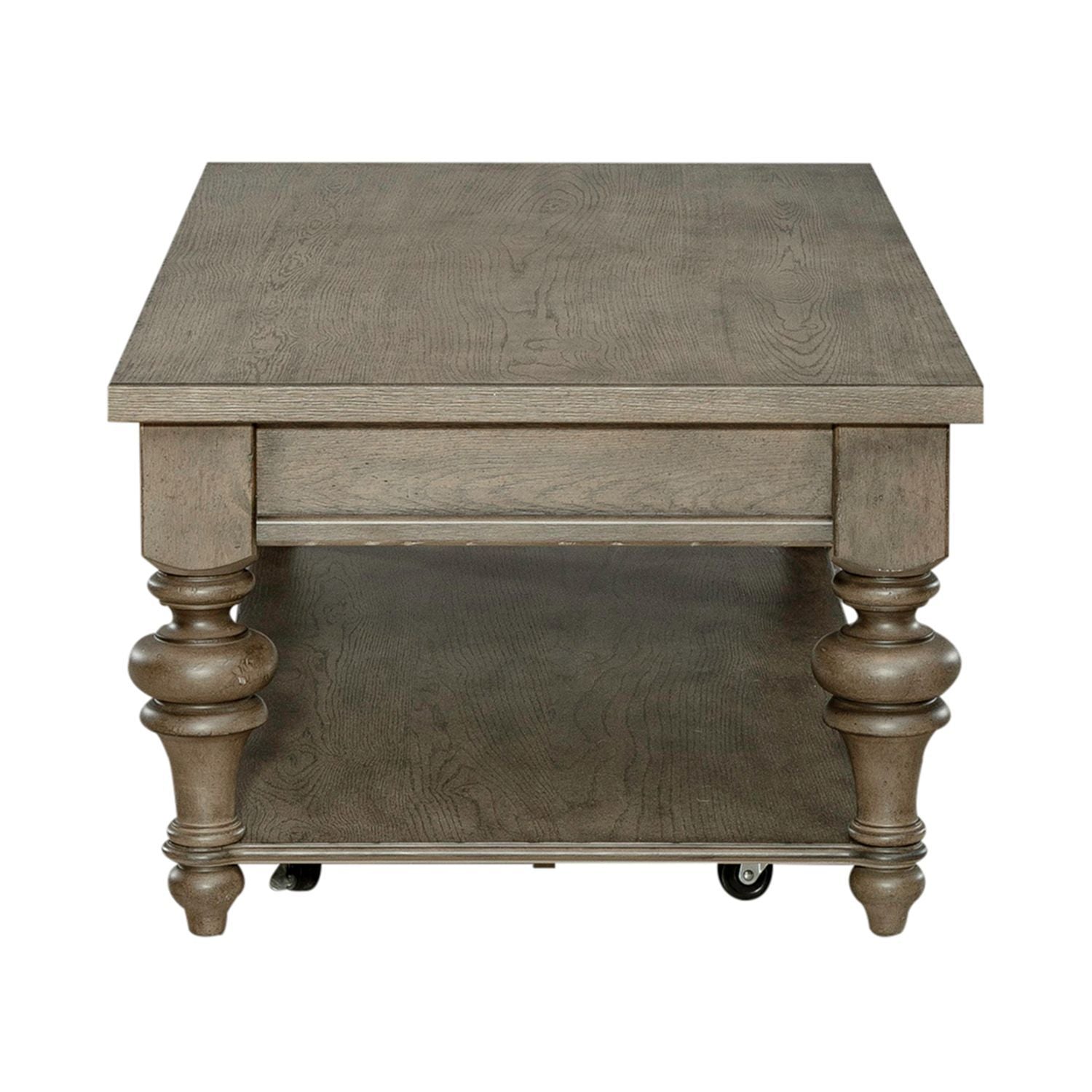 Americana Farmhouse - Rectangular Cocktail Table - Light Brown