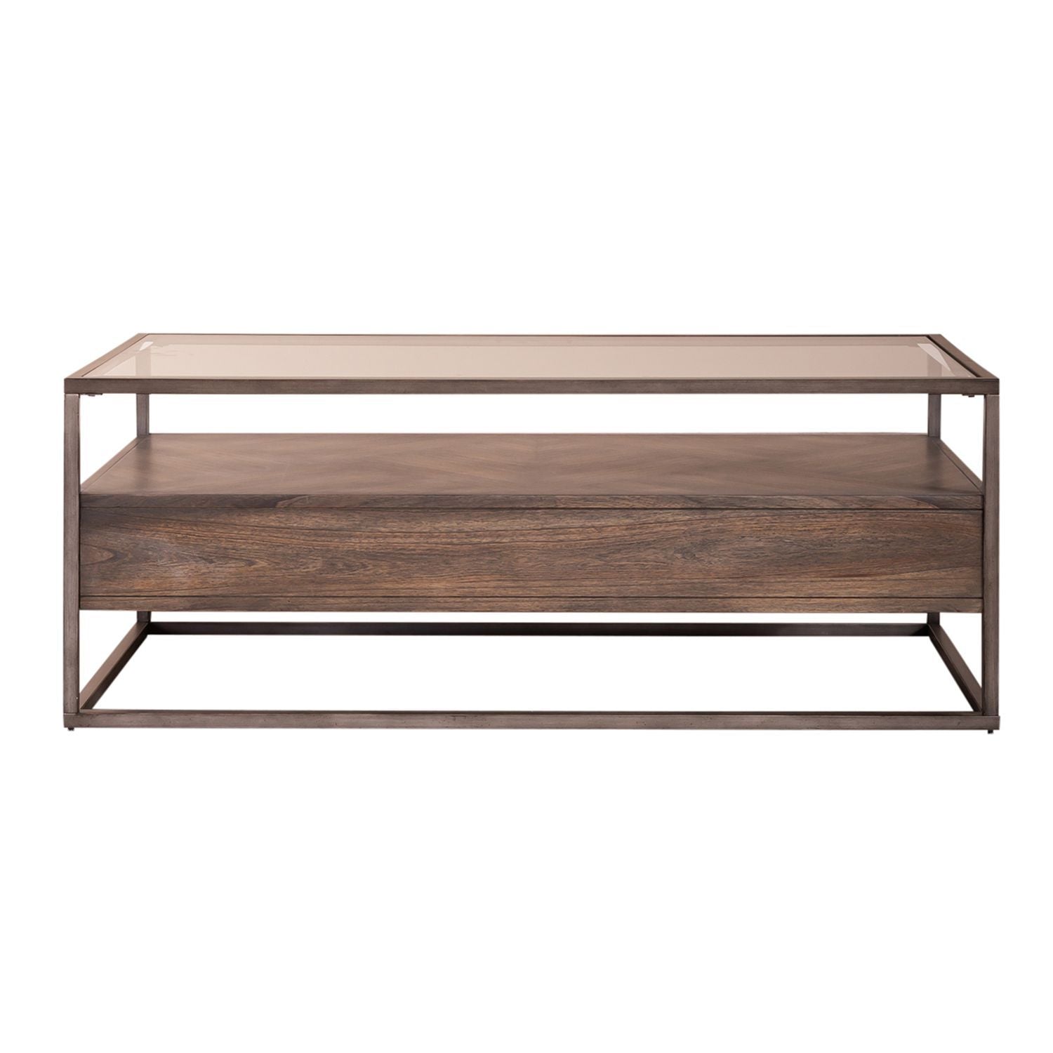 Jamestown - Rectangular Cocktail Table - Tobacco