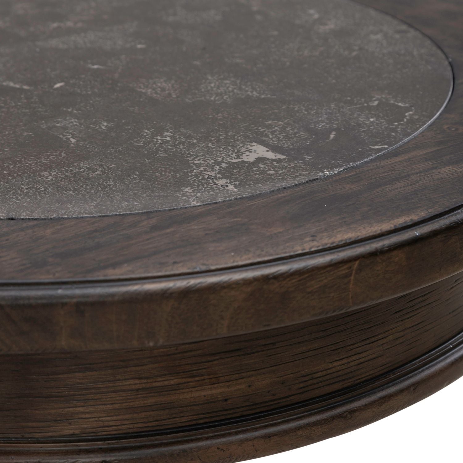 Paradise Valley - Round Chairside Table - Dark Brown
