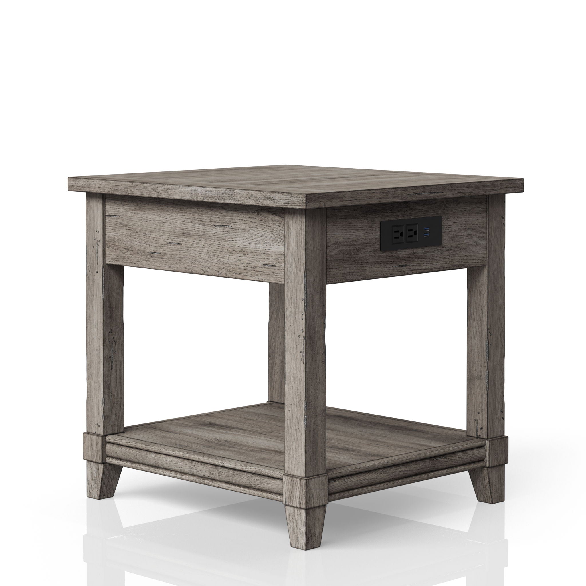 Hartford - End Table - Rustic